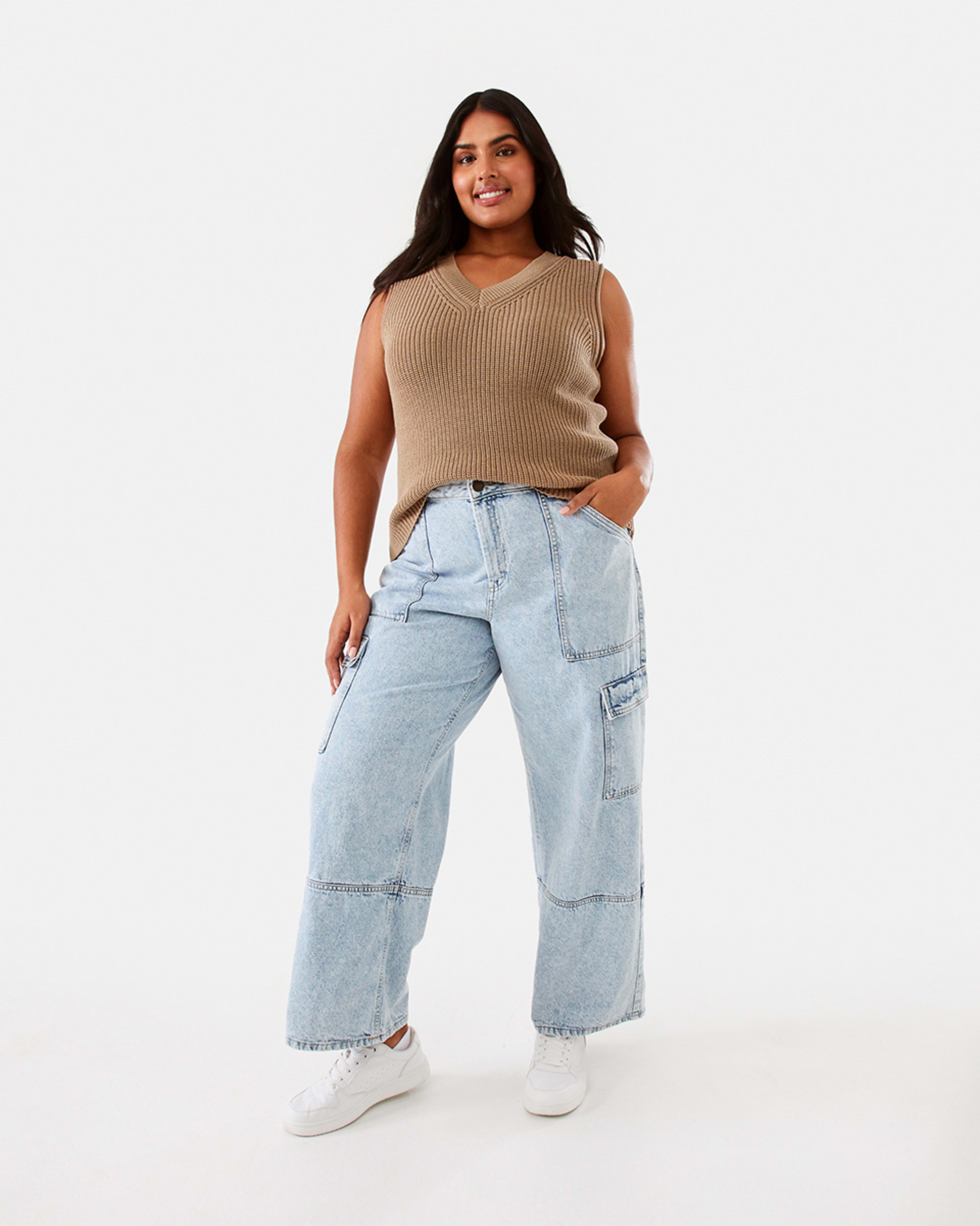 4 Cargo Jeans Light Wash, 4 of 10