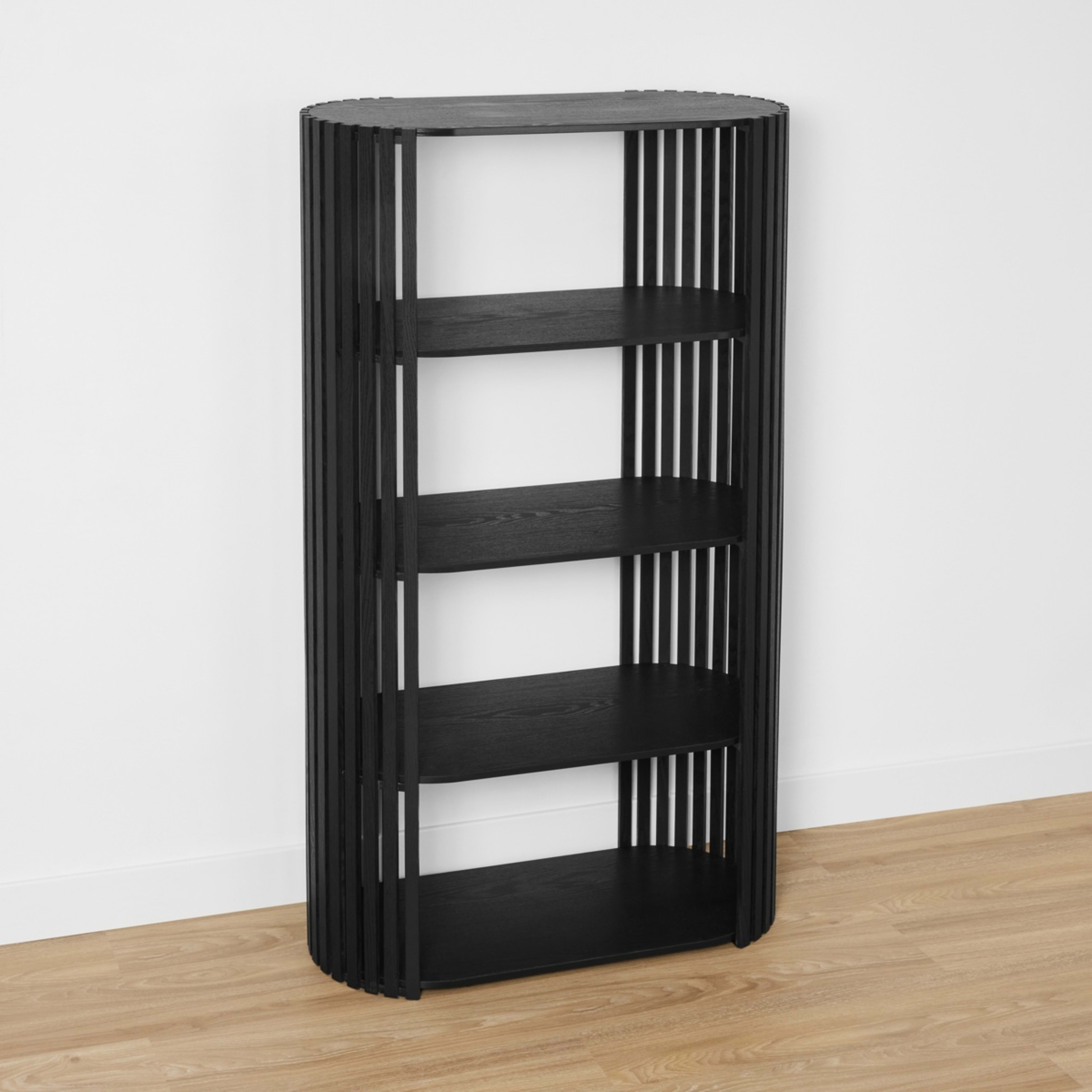 4 Nate Bookshelf - Black, 4 of 9