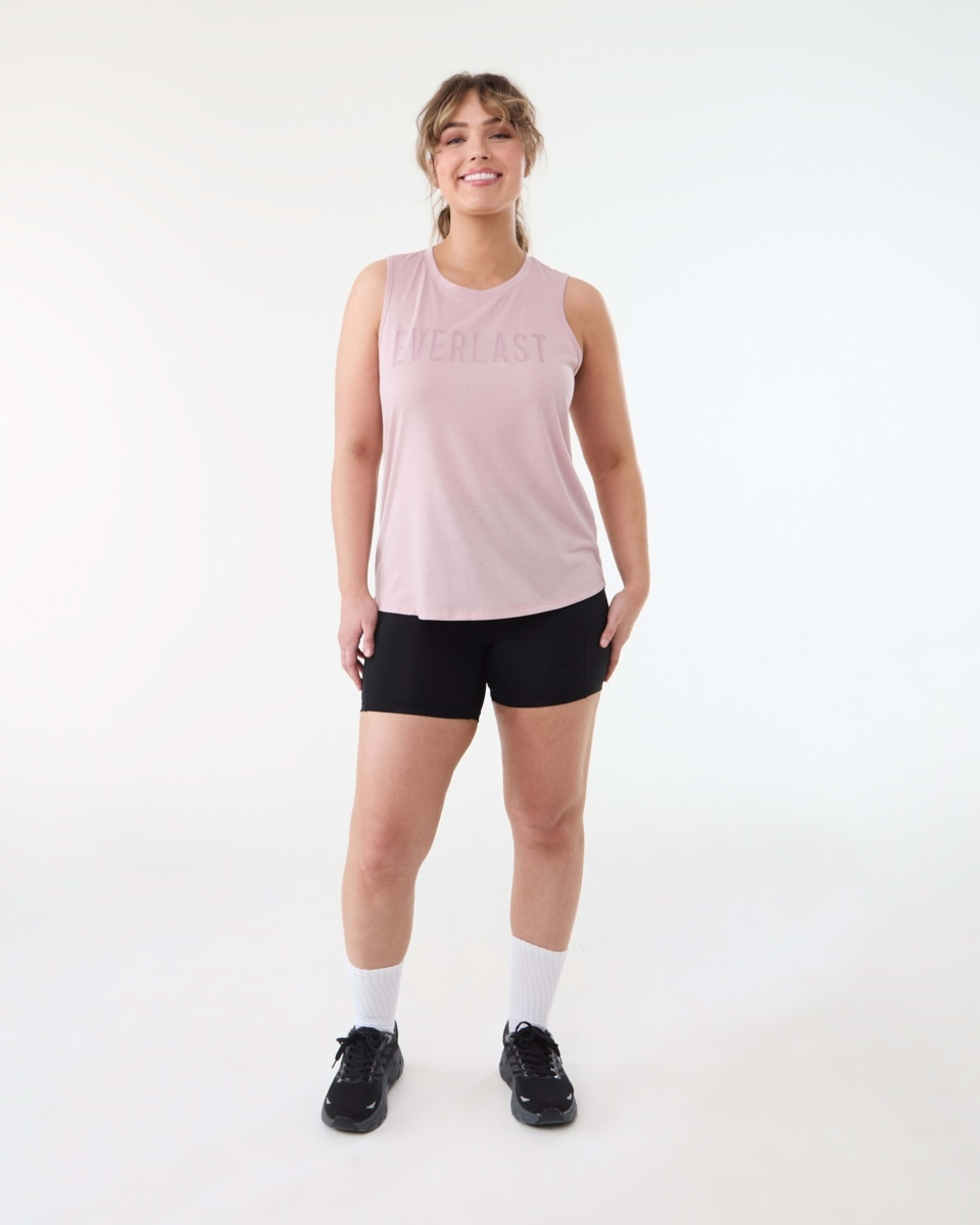 7 Everlast Womens Keyhole Tank EVERLAST ROSE BLUSH, 7 of 7