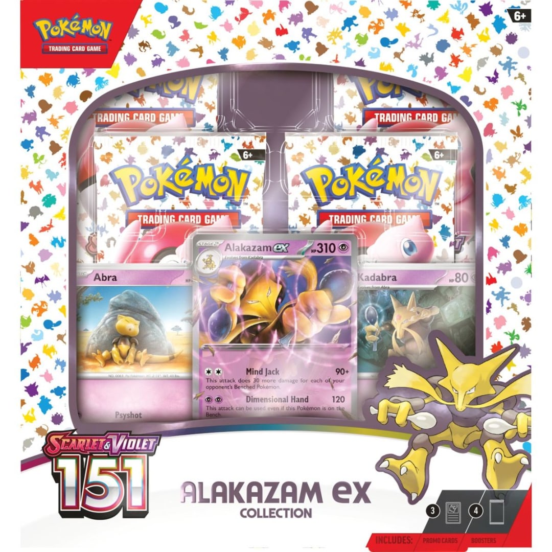 Pokemon Trading Card Game Scarlet & Violet 151 Alakazam Ex Collection Kmart