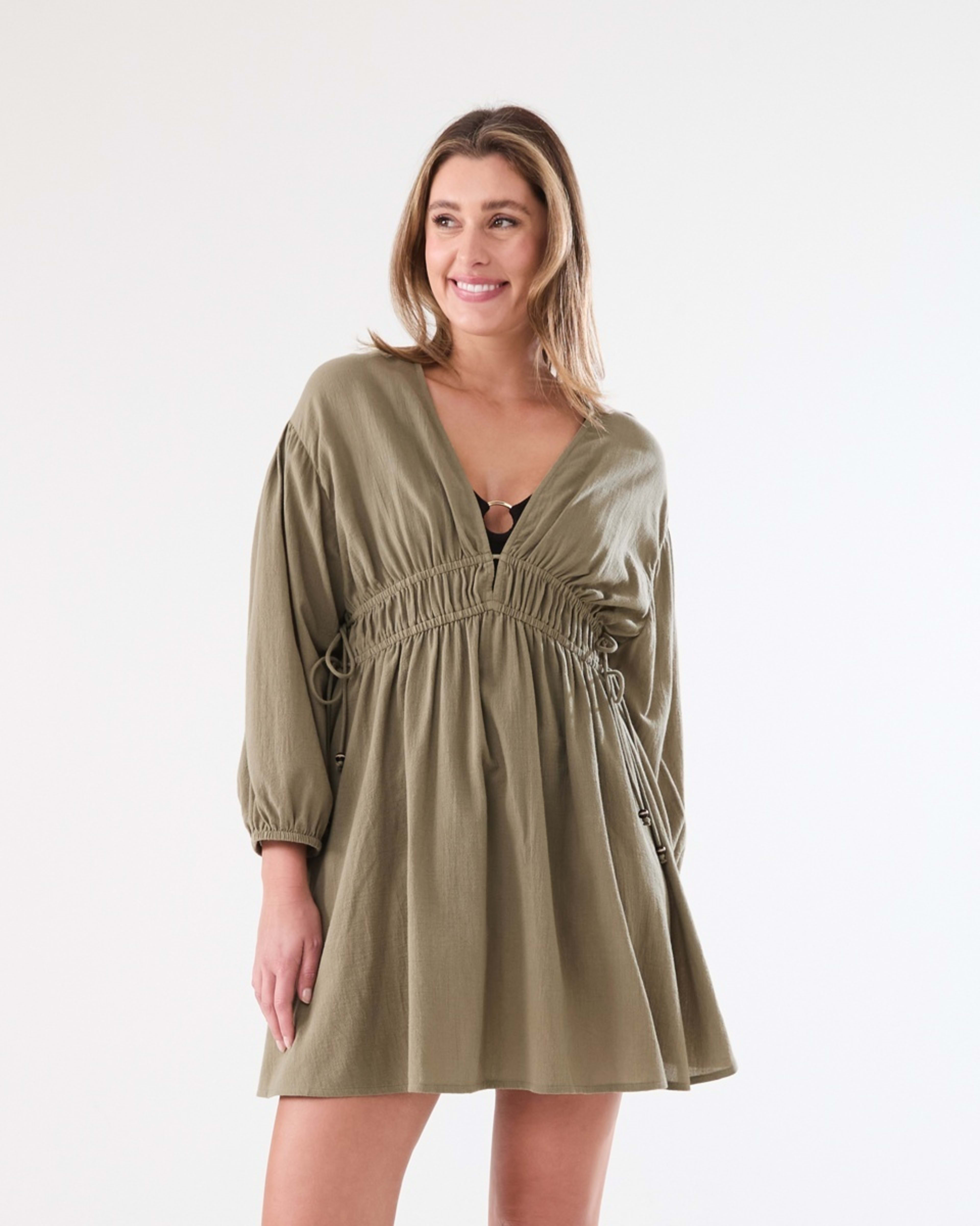 1 Beach Mini Dress PAVEMENT GREY