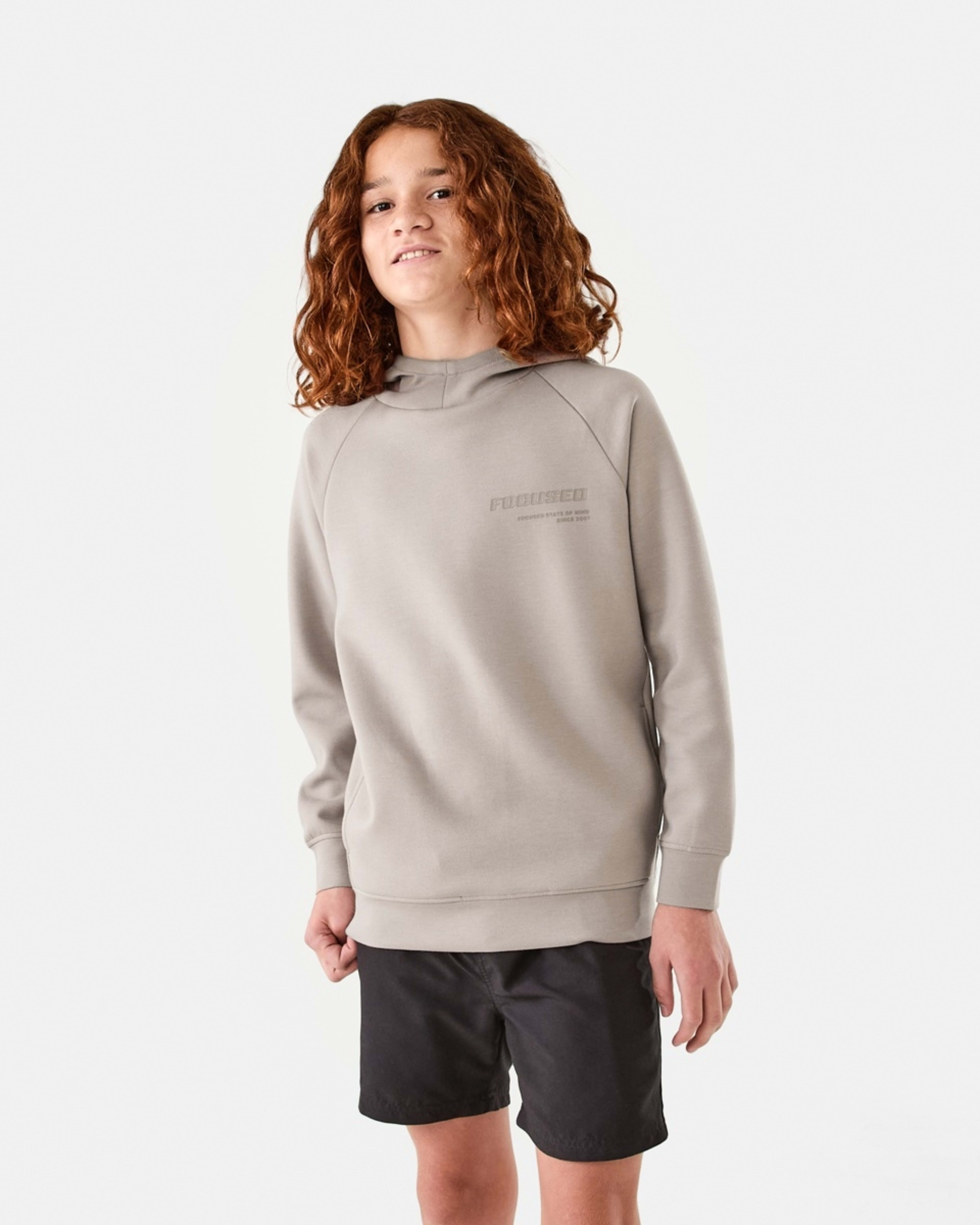 1 Active Kids Print Hoodie Focused Moonrocks, 1 of 8