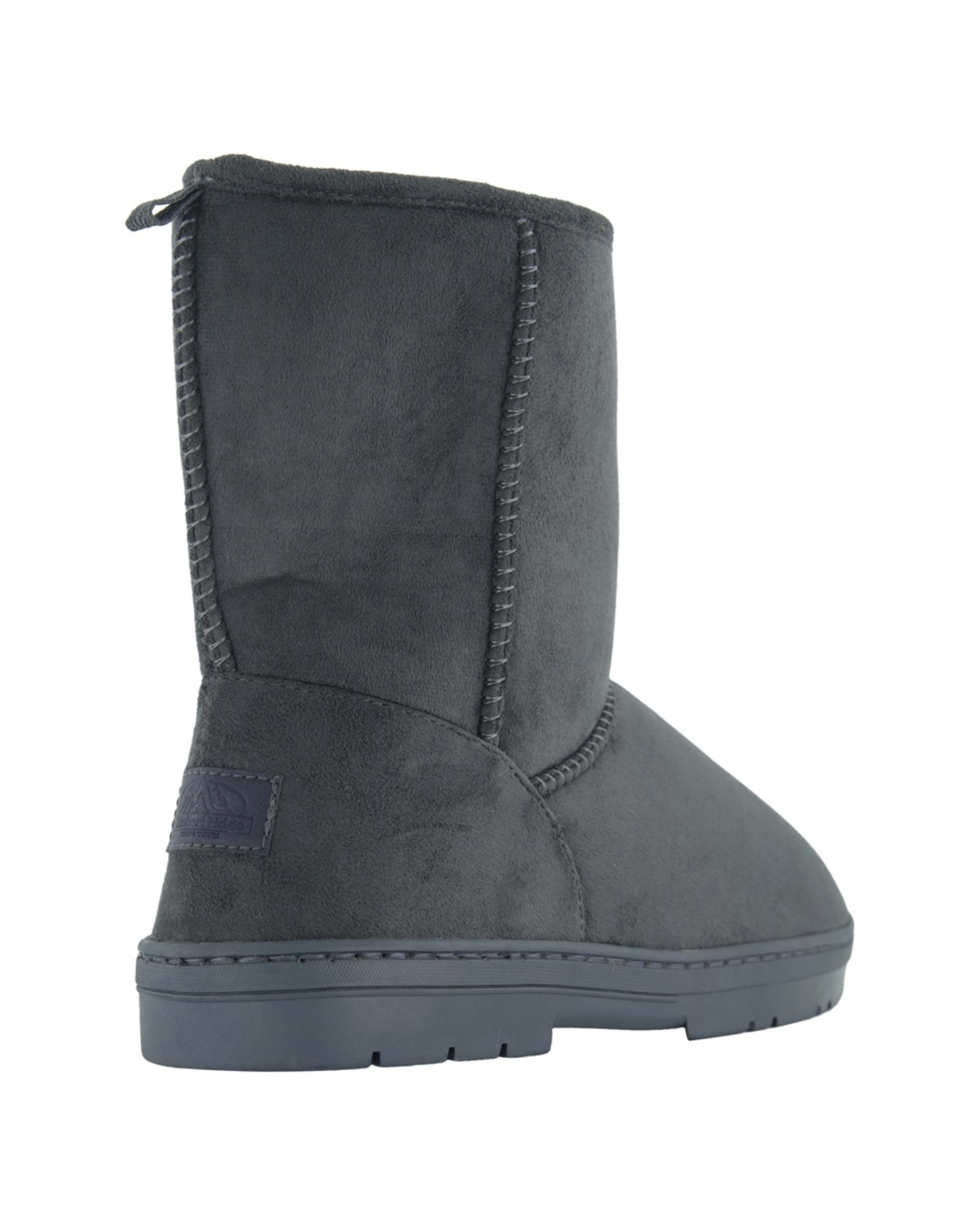 3 Hardsole Slipper Boots Charcoal Grey, 3 of 3