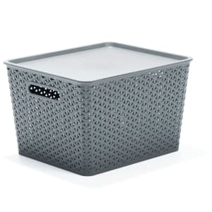 Storage Container with Lid - Medium, Grey