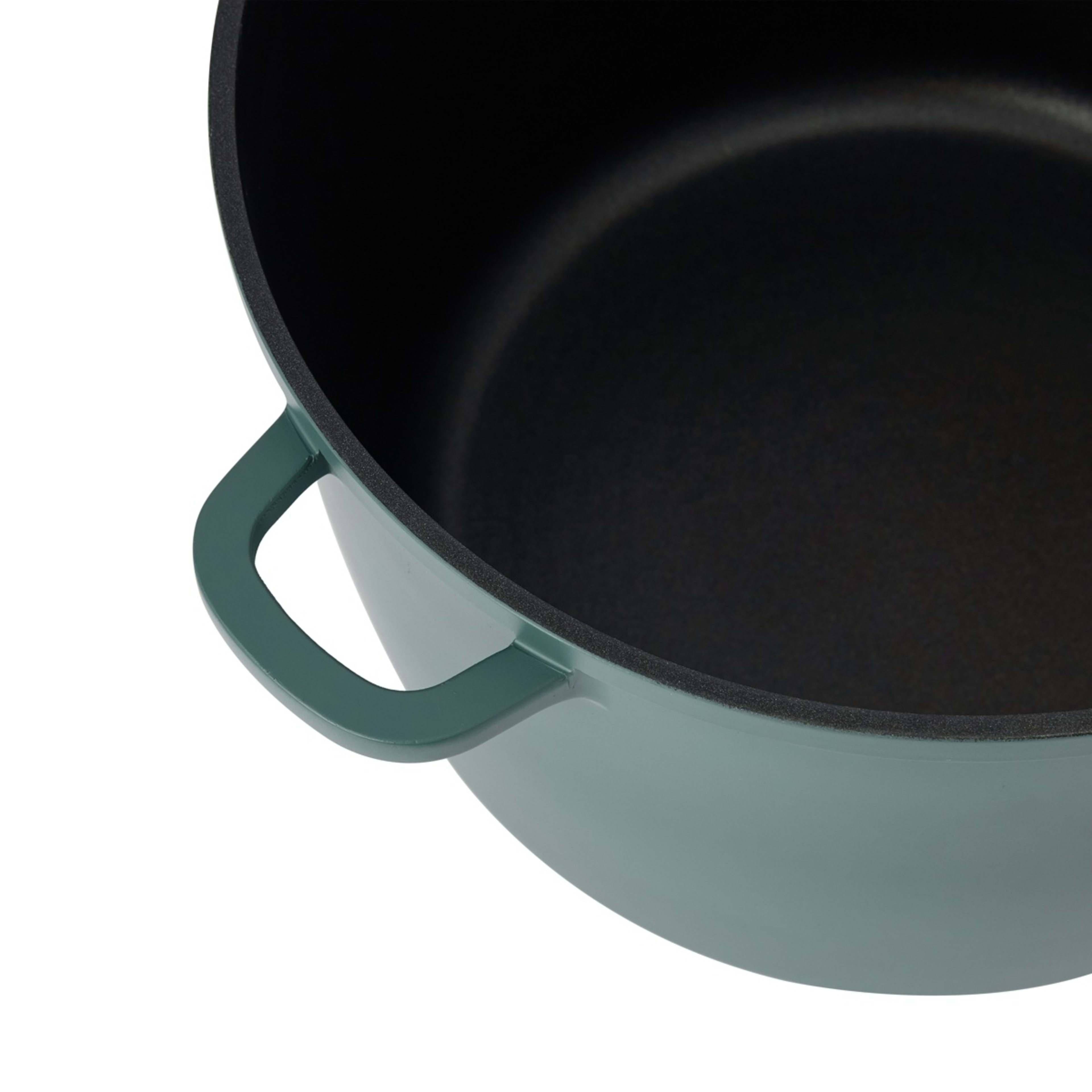 3 10L Green Cast Aluminium Stock Pot, 3 of 7