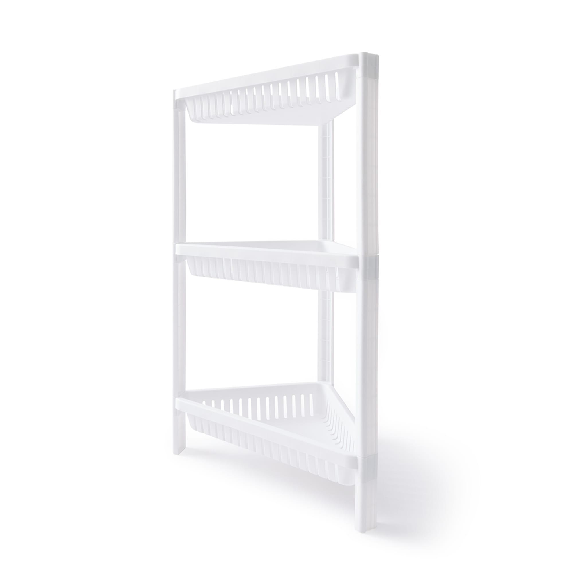 3 Tier Plastic Corner Shelf Kmart
