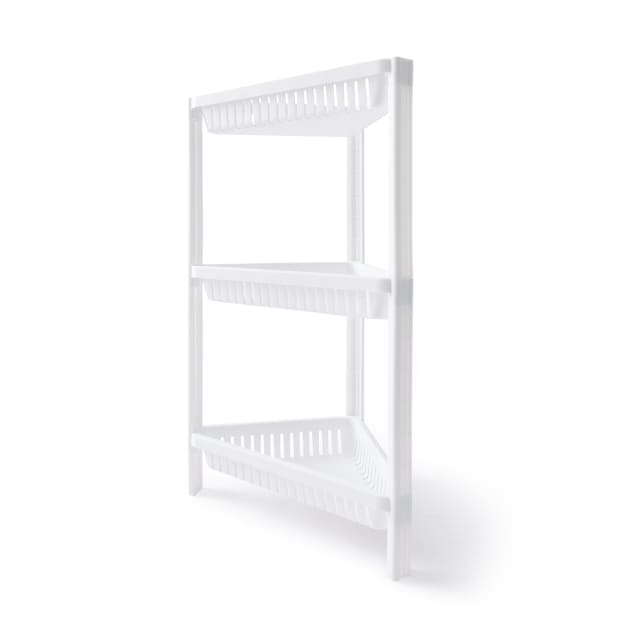 3 Tier Plastic Corner Shelf Kmart