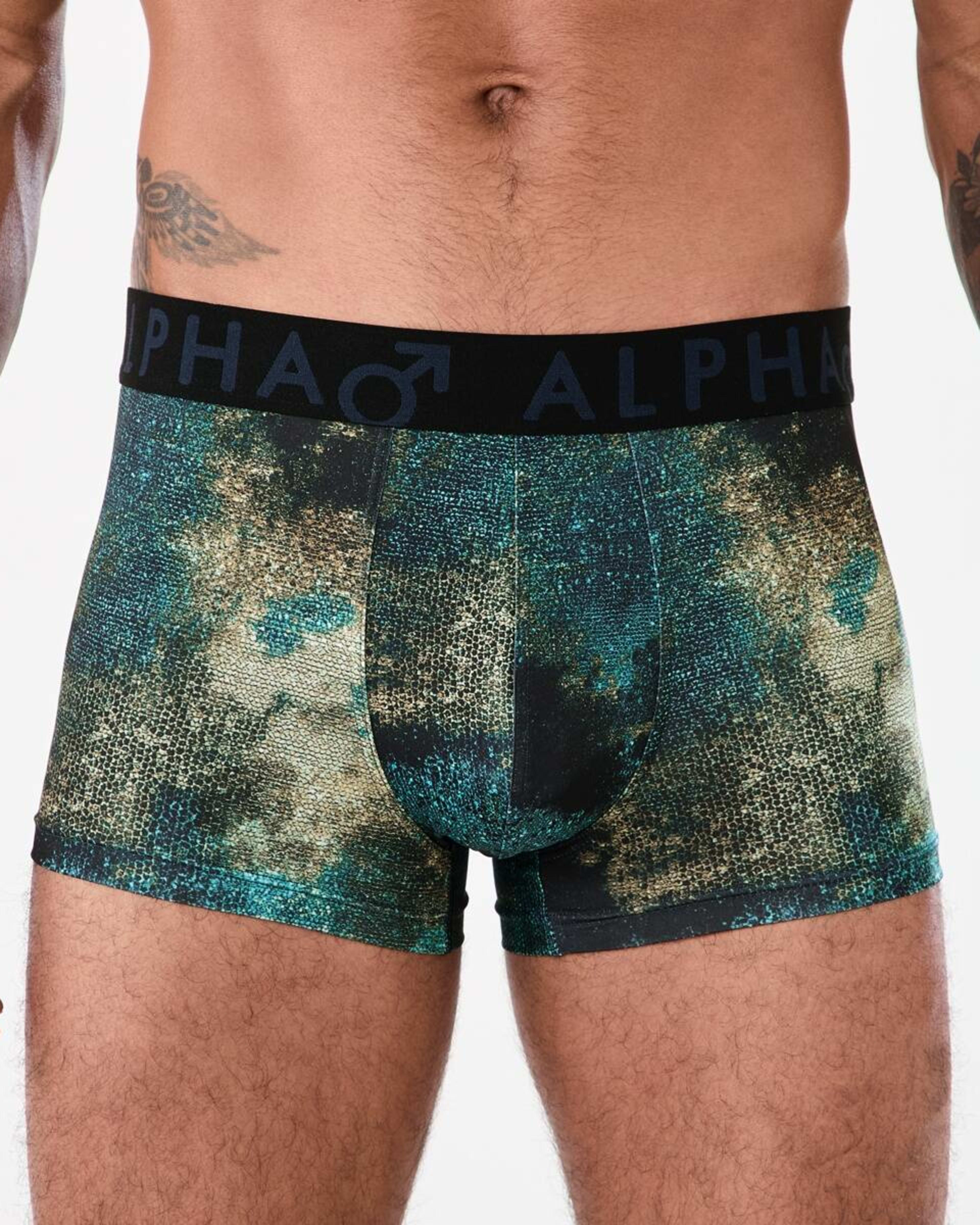 2 3 Pack Microfibre Trunks OLD MOSAIC MULTI, 2 of 8