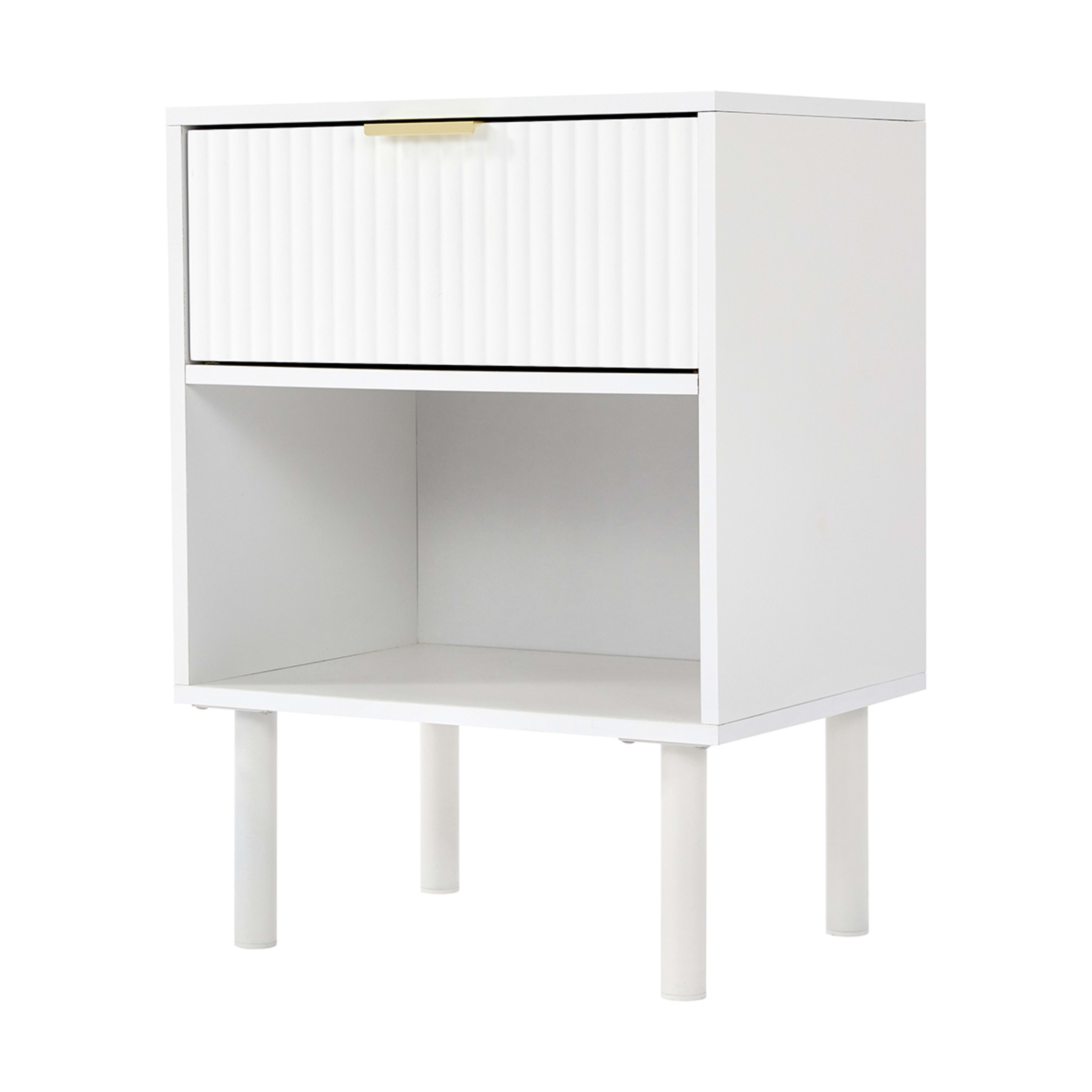 1 Alfie 1 Drawer Bedside Table