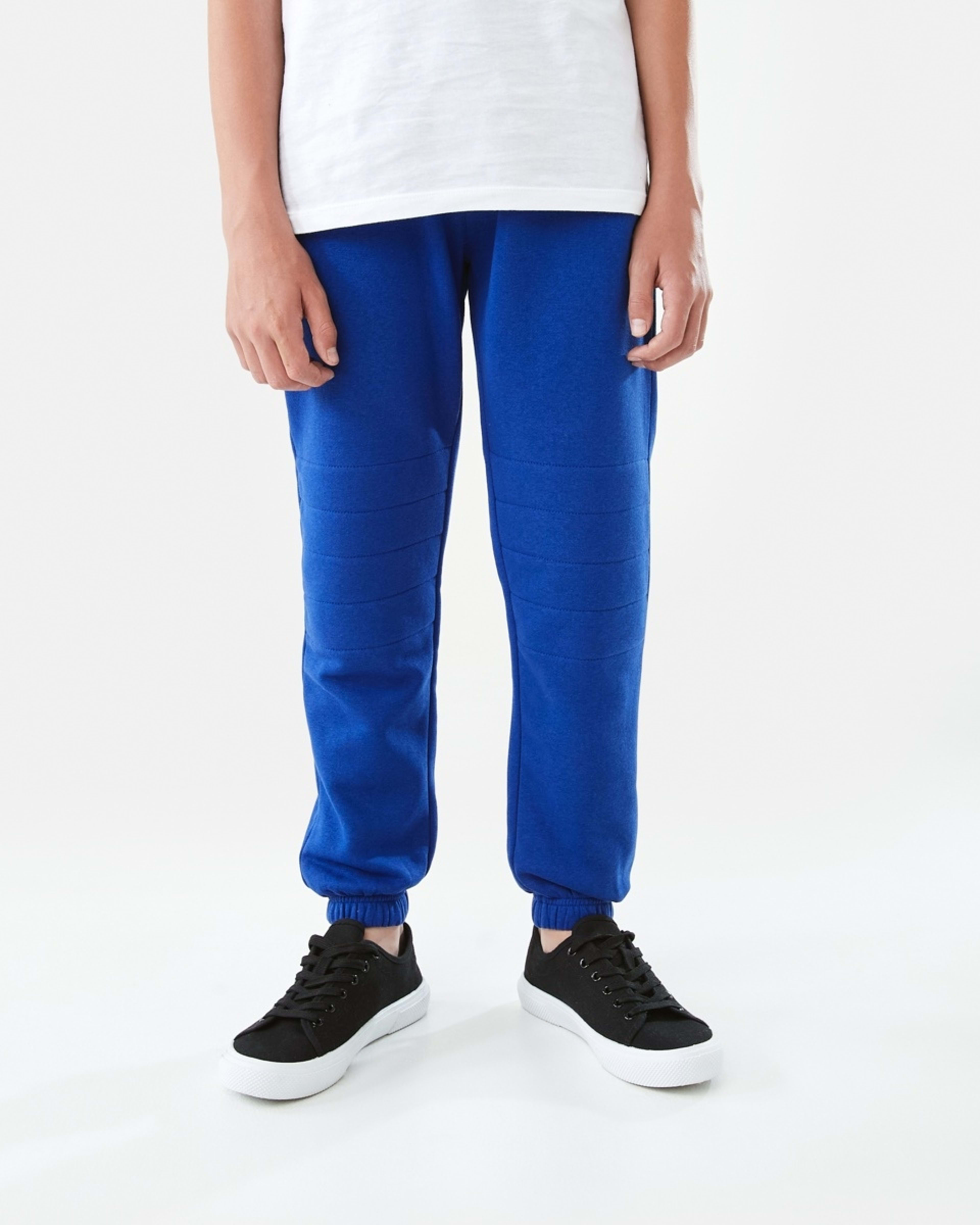 1 Knee Detail Trackpants Royal Blue