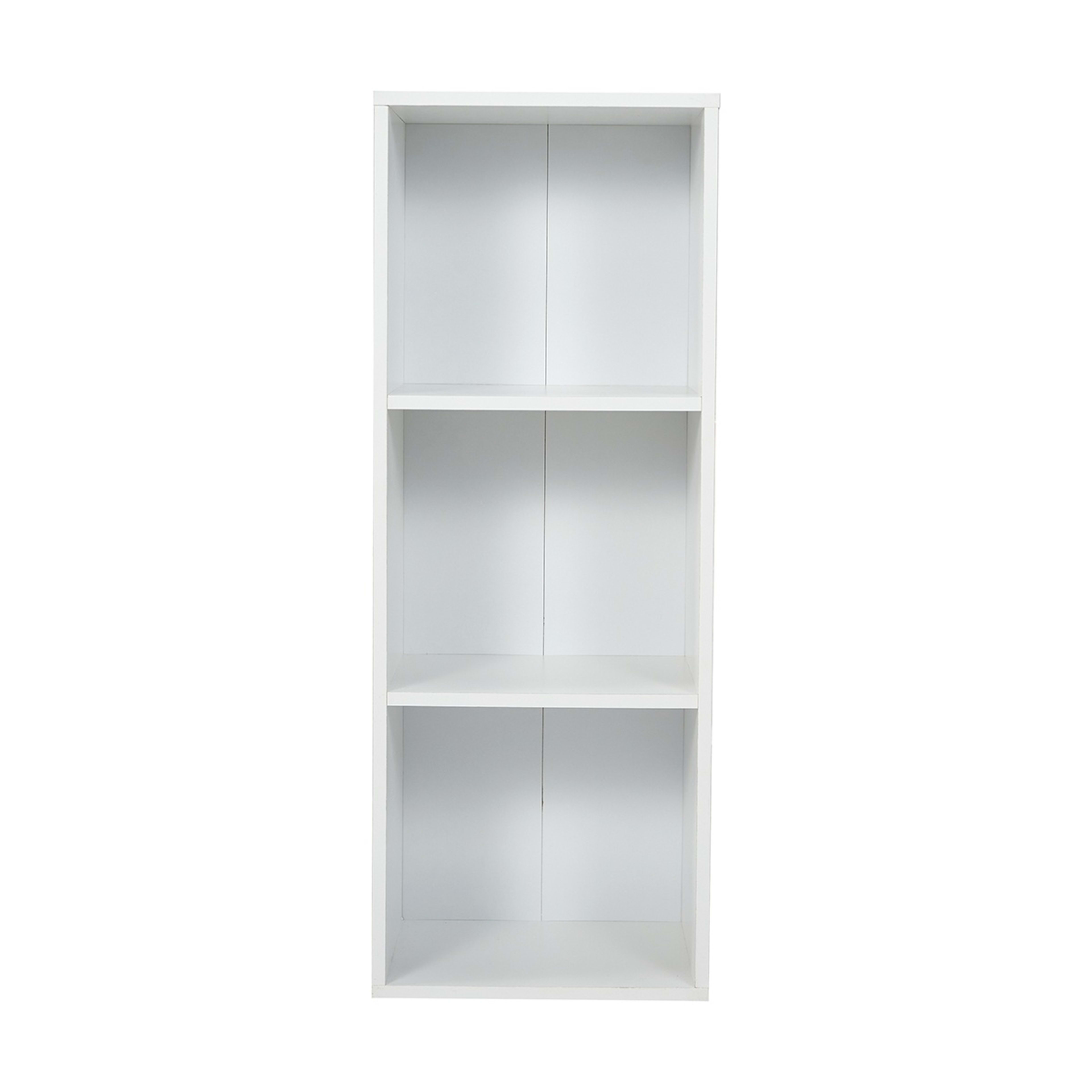 3 3 Tier Bookshelf White, 3 of 10