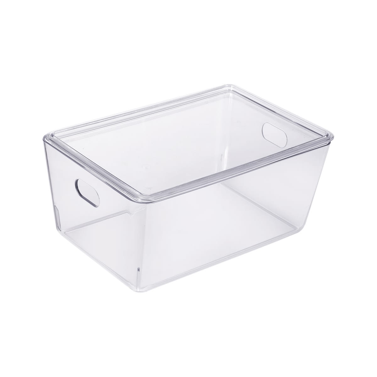 4L Smooth and Shiny Small Clear Plastic Tub Kmart