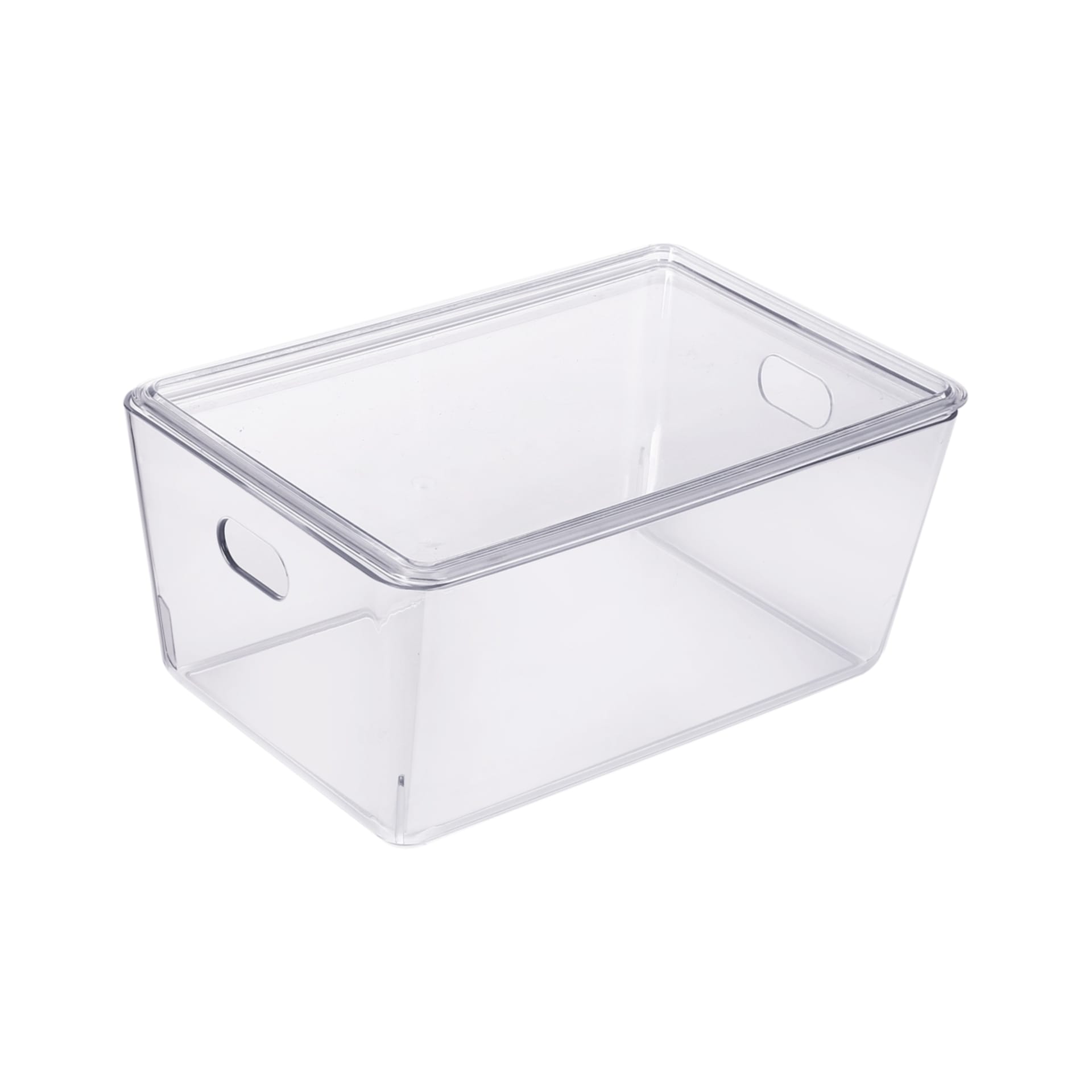 Smooth and Shiny Clear Plastic Tub 4L Kmart