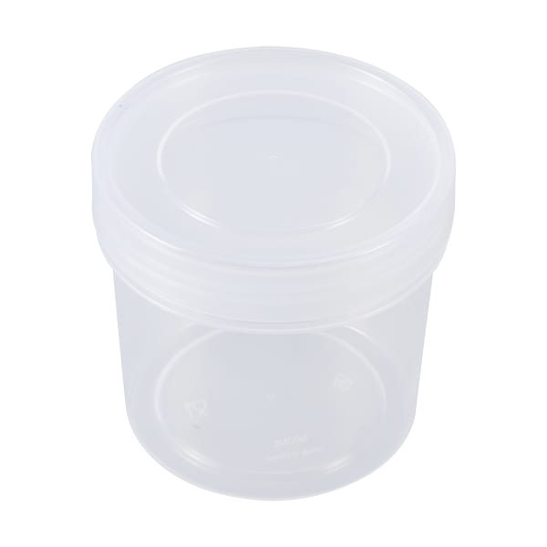 3 Pack 500ml Round Food Containers