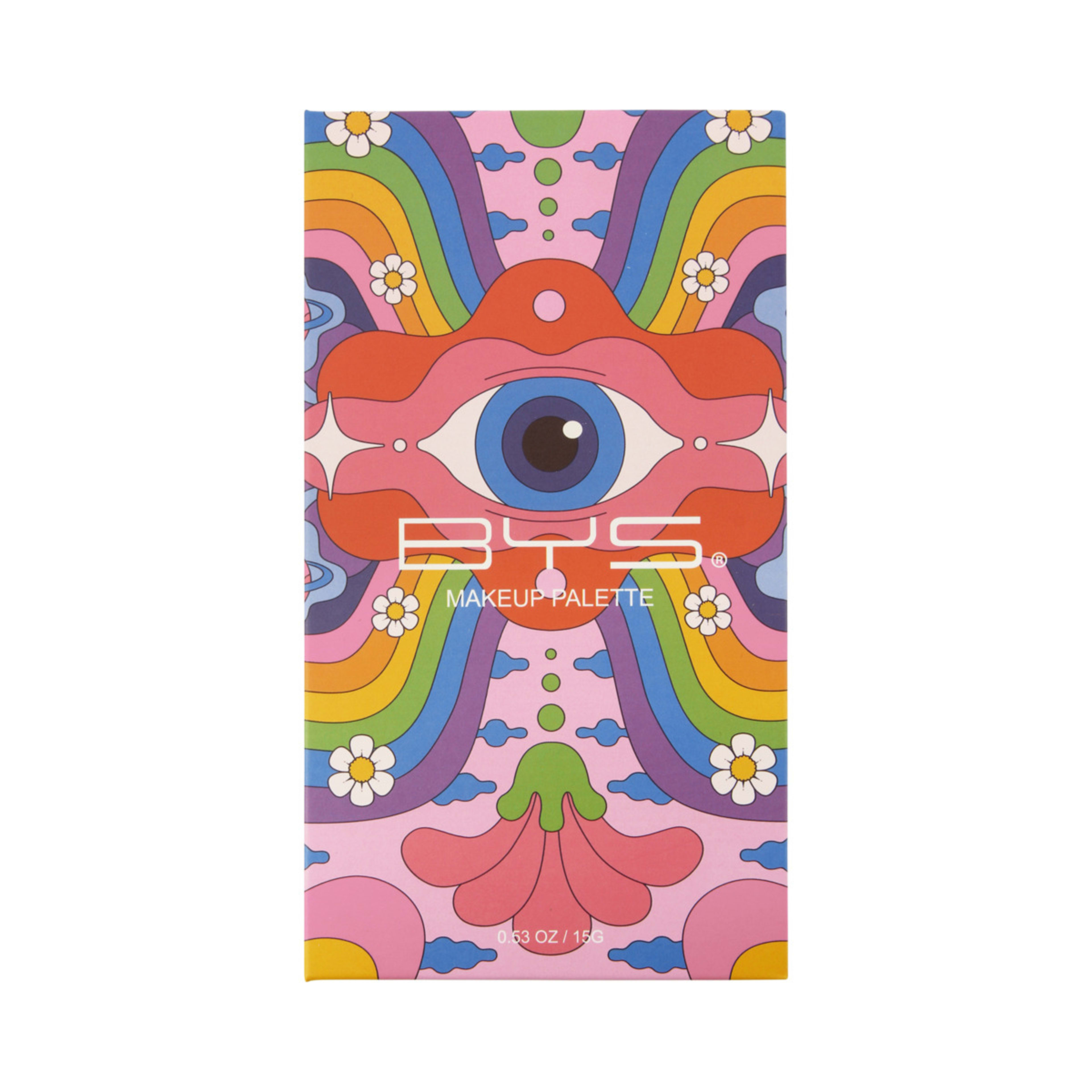 BYS 14 Shades Psychedelic Makeup Palette Rainbow Kmart