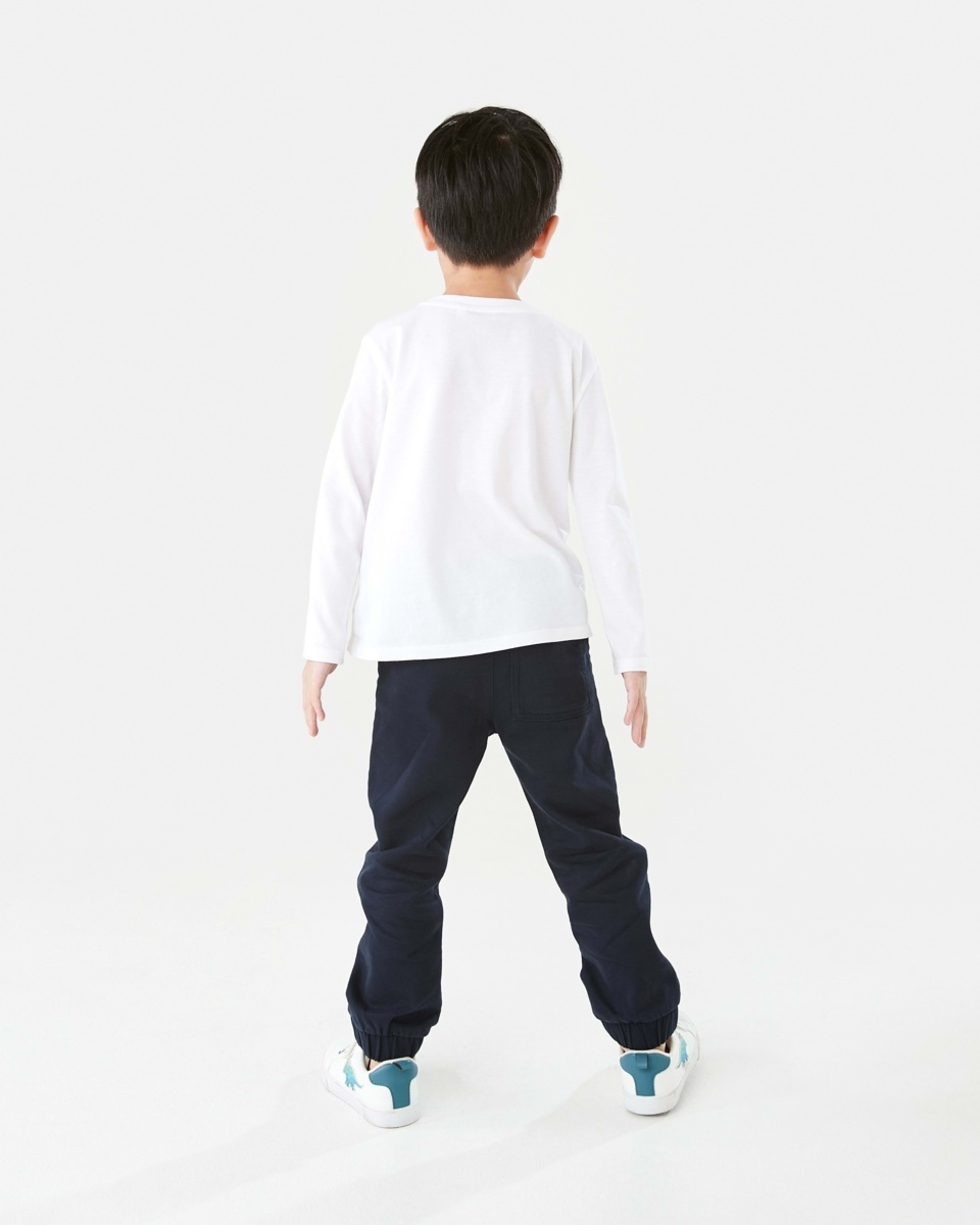 6 Pull-On Knit Joggers SKY CAPTAIN, 6 of 8
