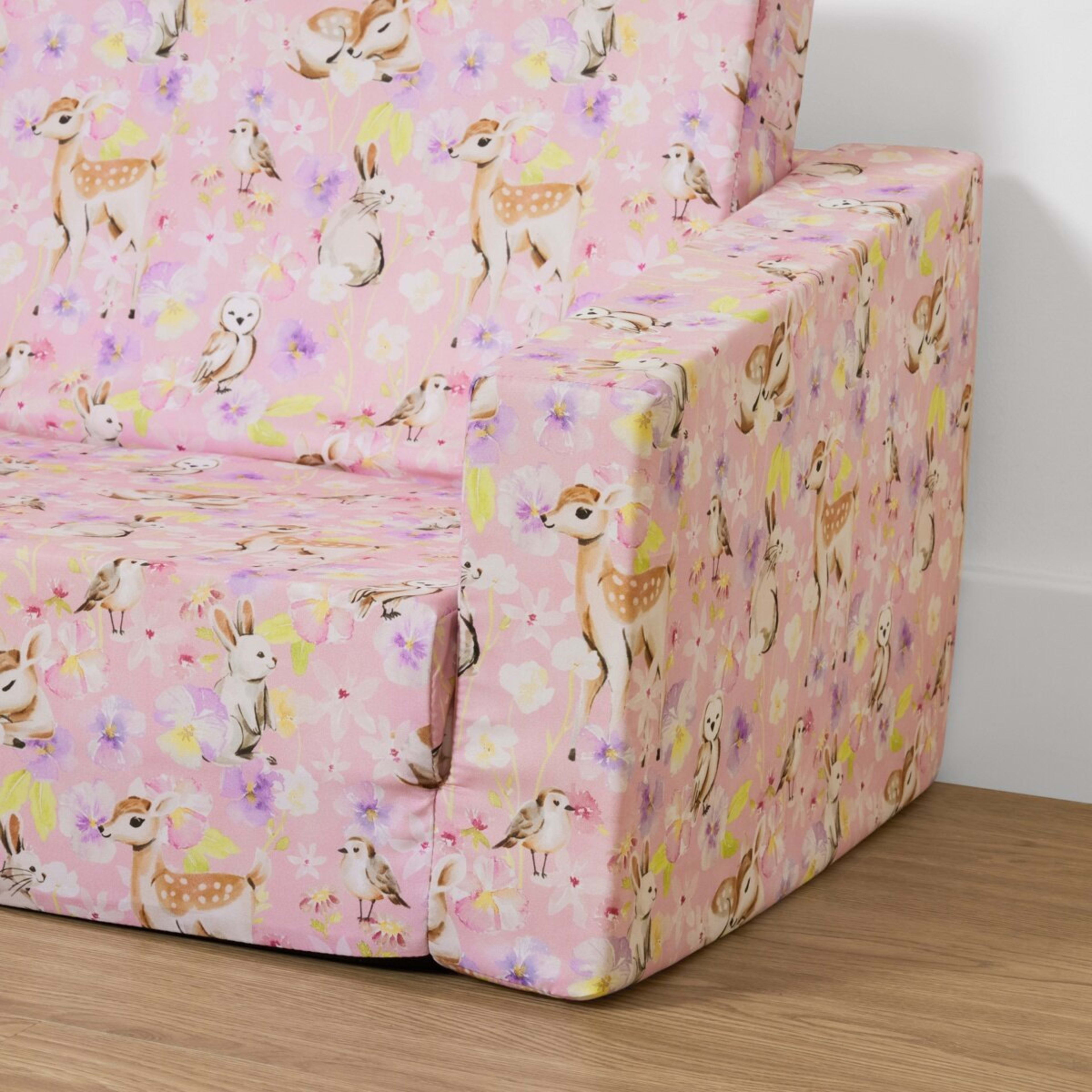 9 Animal Flipout Kids Sofa - Pink, 9 of 10