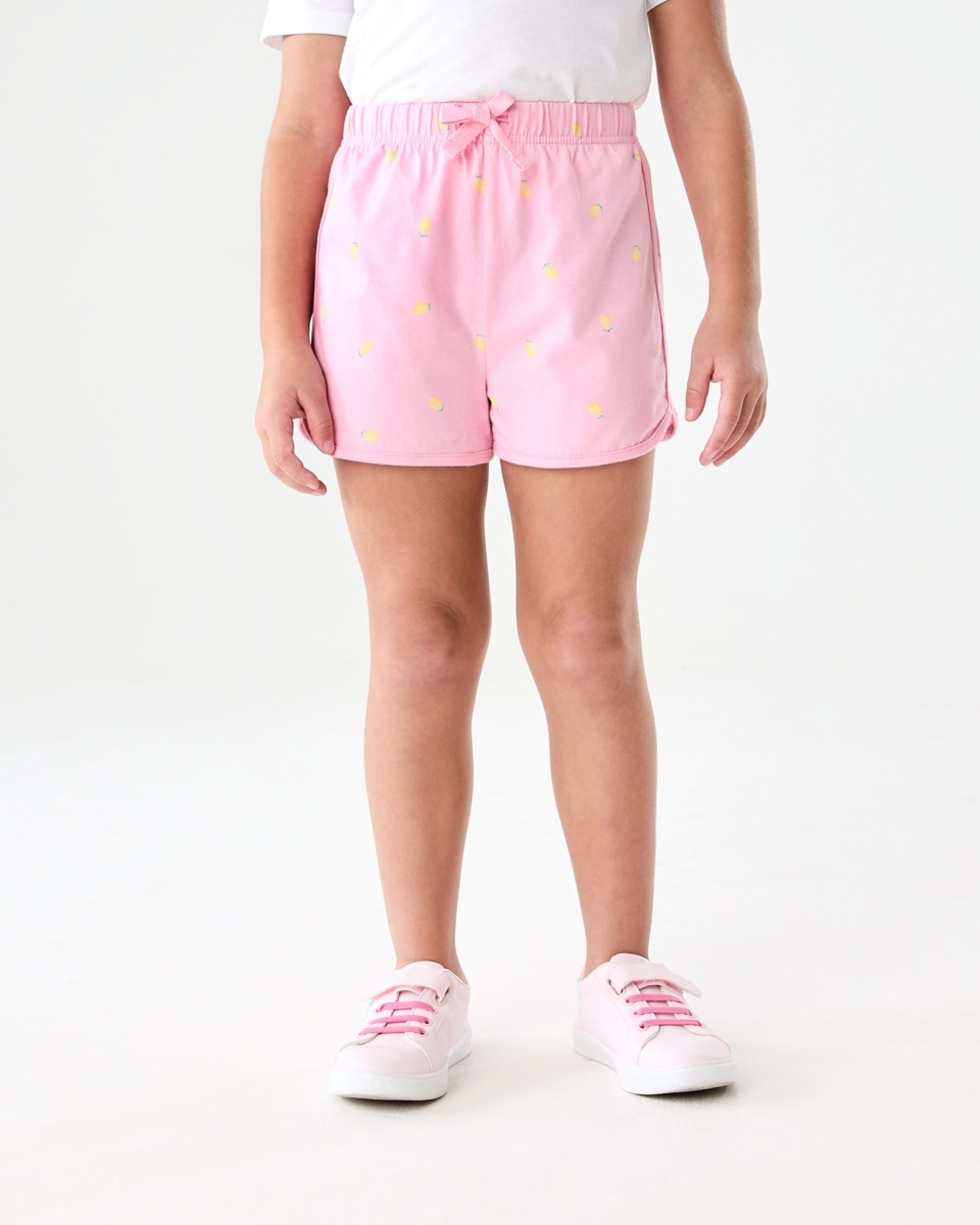 1 Print Jersey Shorts MINI CITRUS PRISMATIC PINK