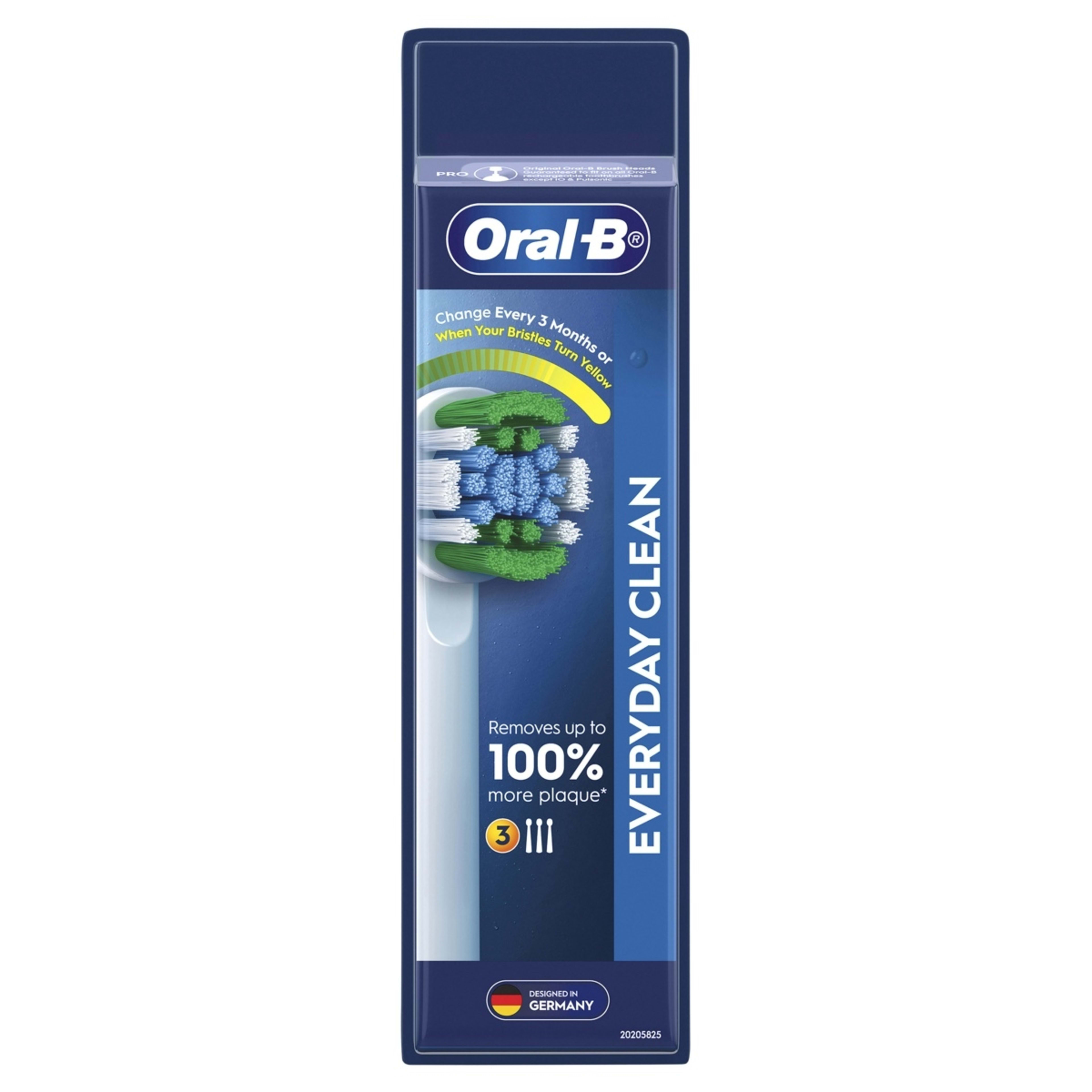 1 Oral-B 3 Pack Precision Clean Brush Heads, 1 of 10