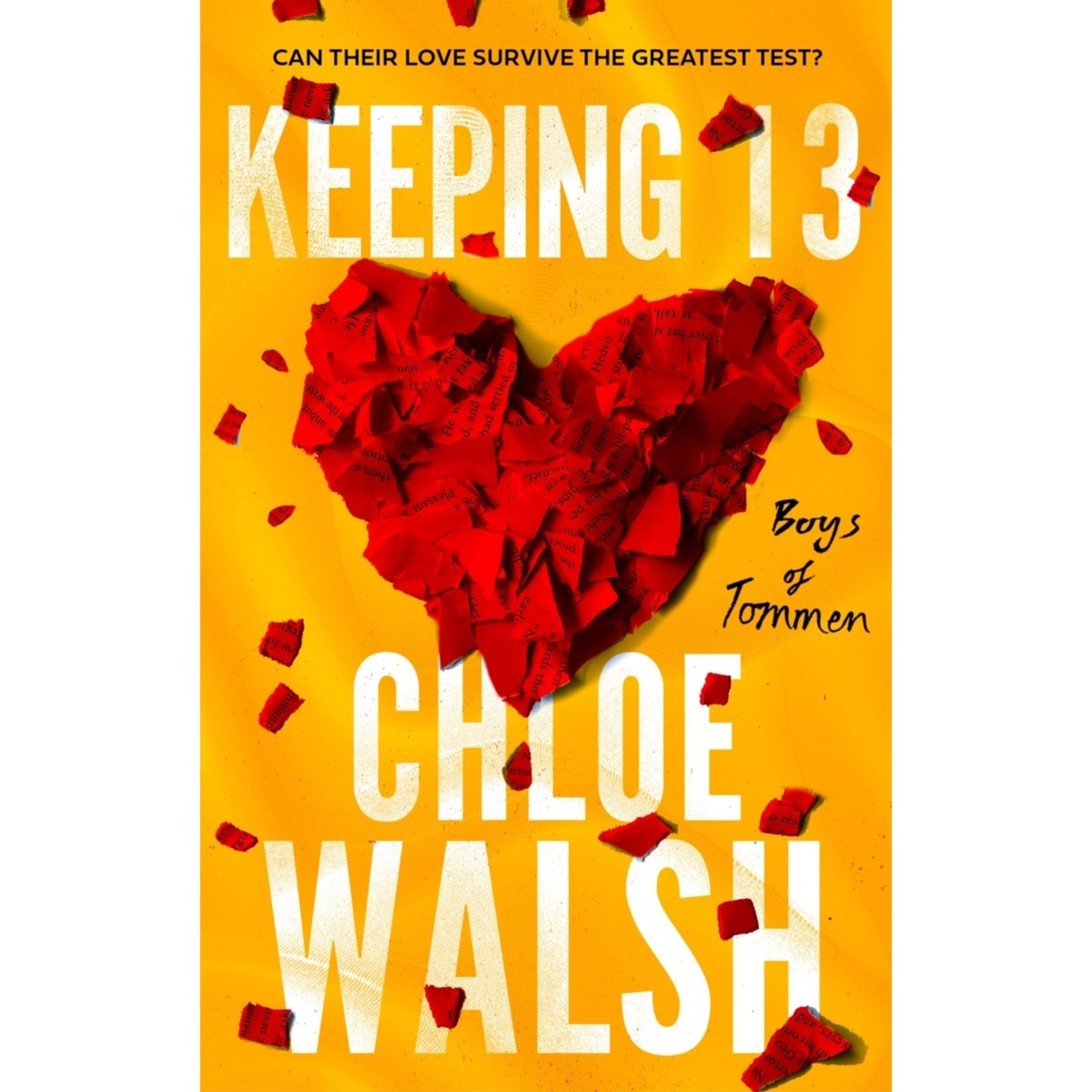 1 Keeping 13: Boys of Tommen by Chloe Walsh - Book