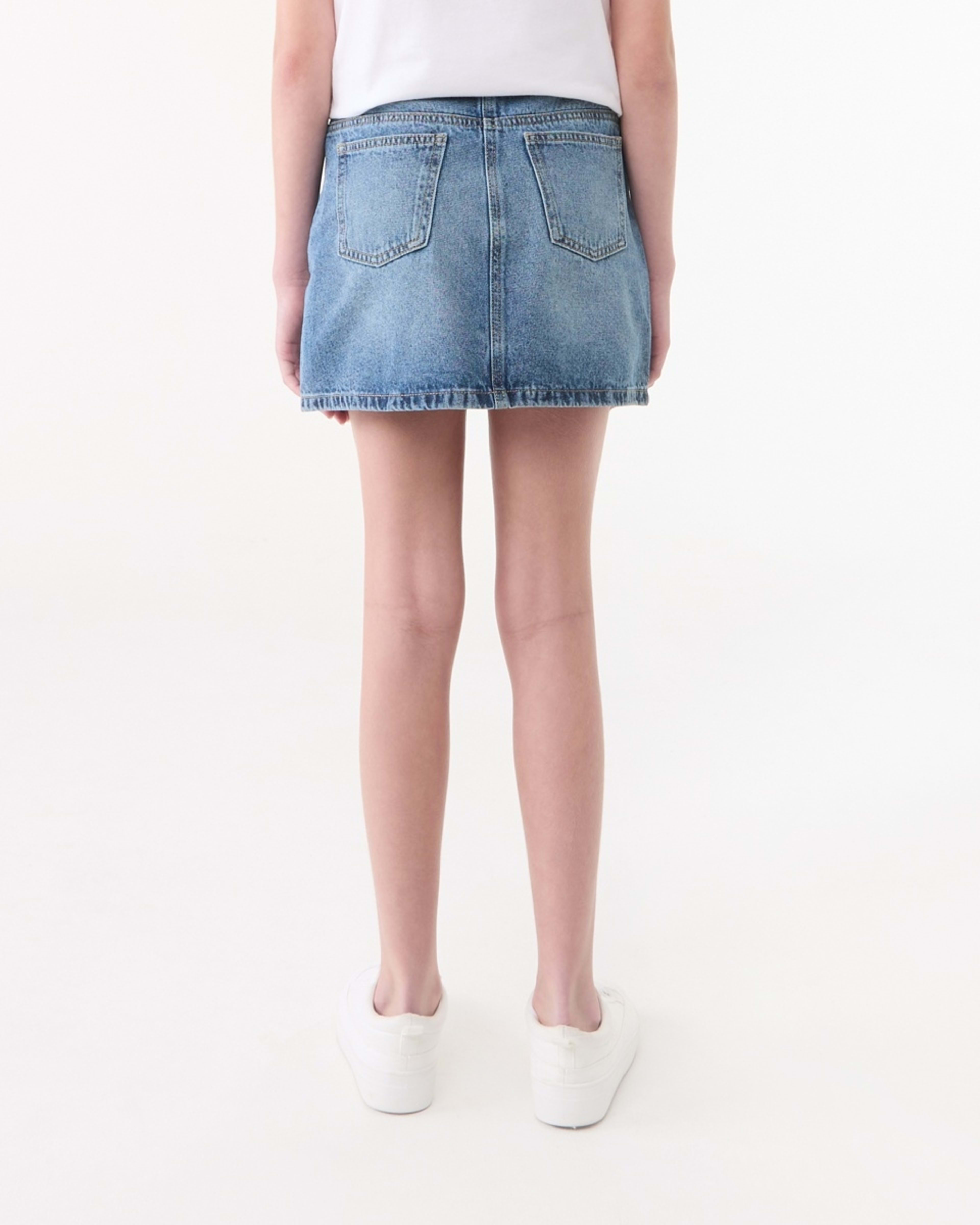 2 Denim Skirt LIGHT WASH, 2 of 6