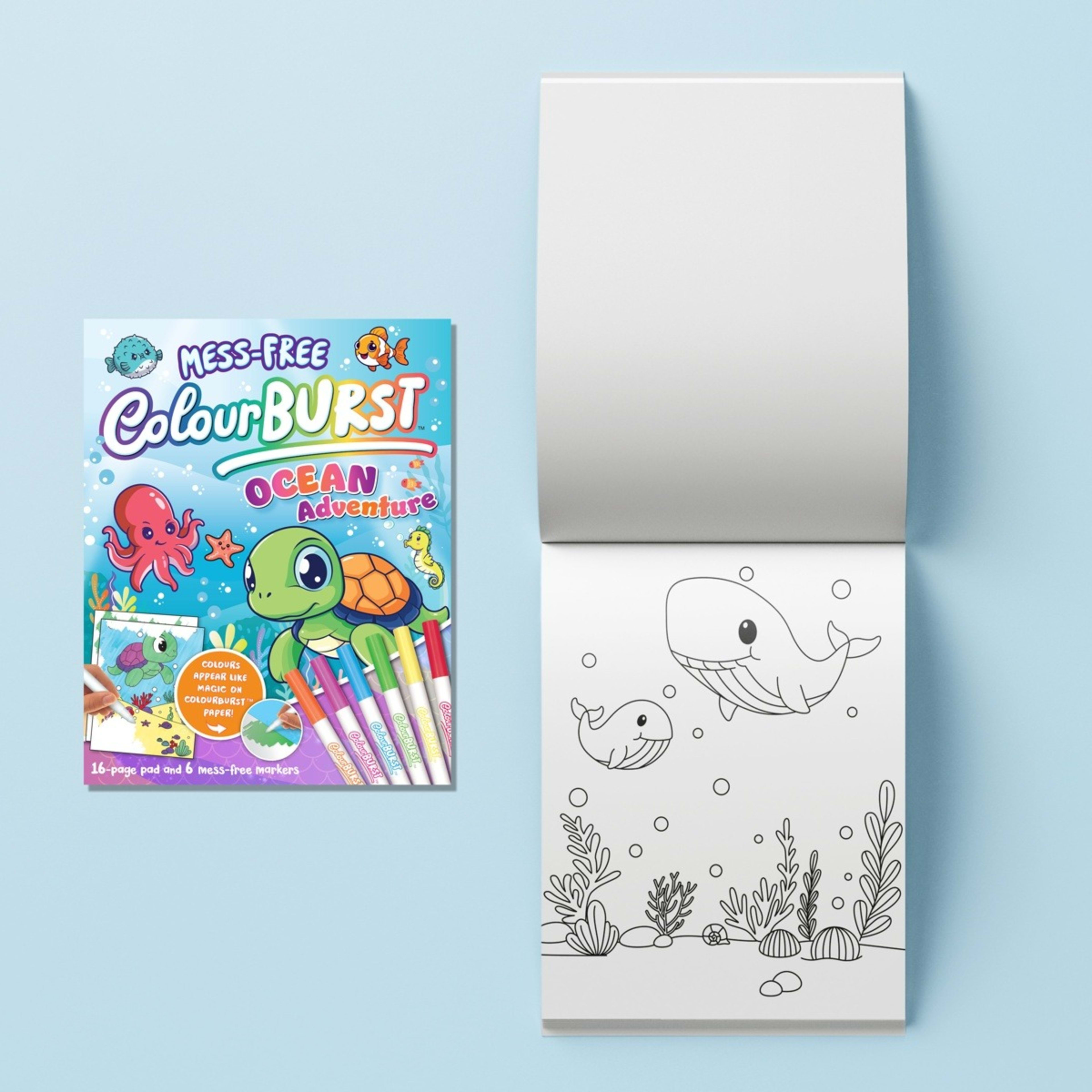 4 INKredibles Mess-Free ColourBurst Ocean Adventures Activity Kit - Book, 4 of 6