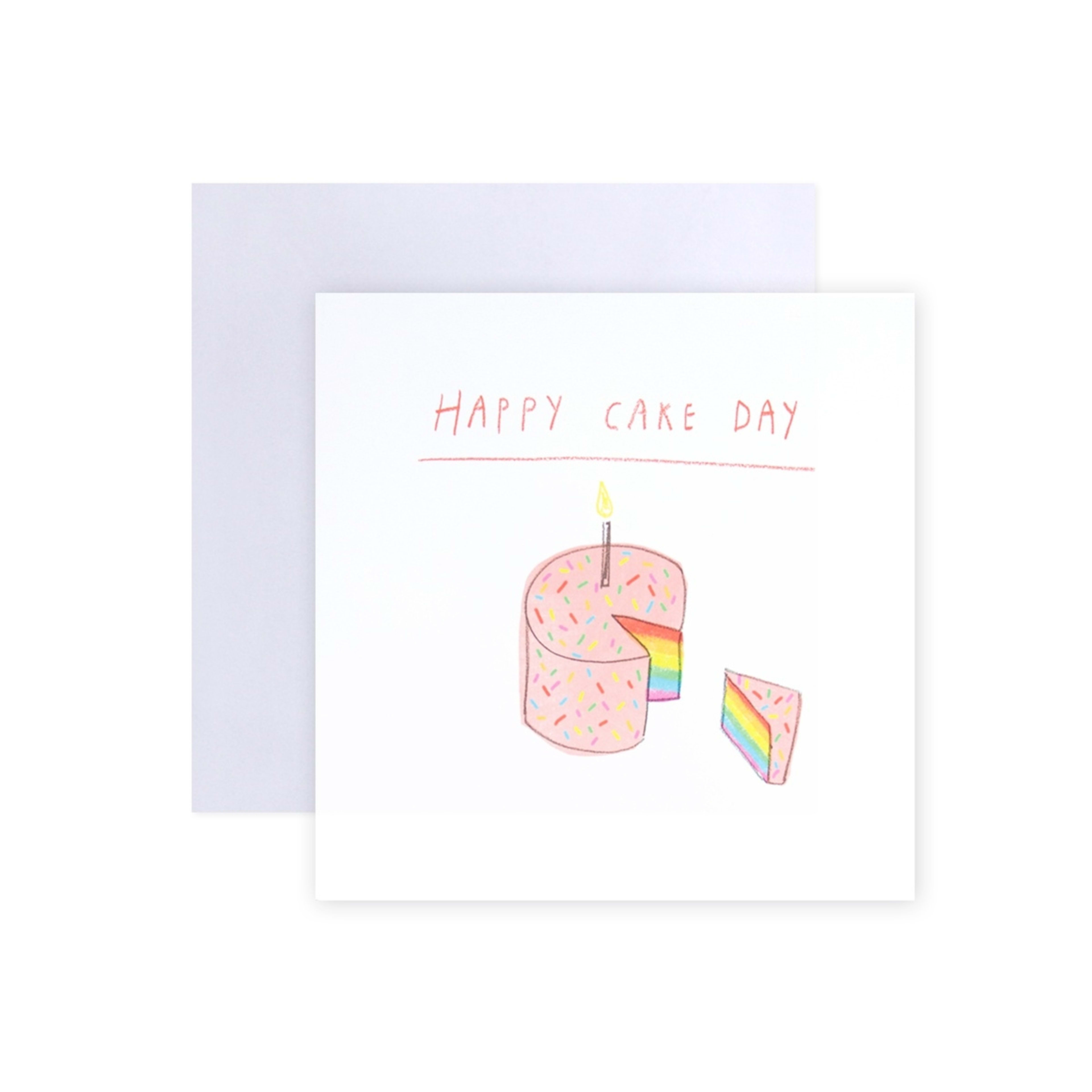 1 Creative Publishing by Hallmark Birthday Greeting Card - Cake Day