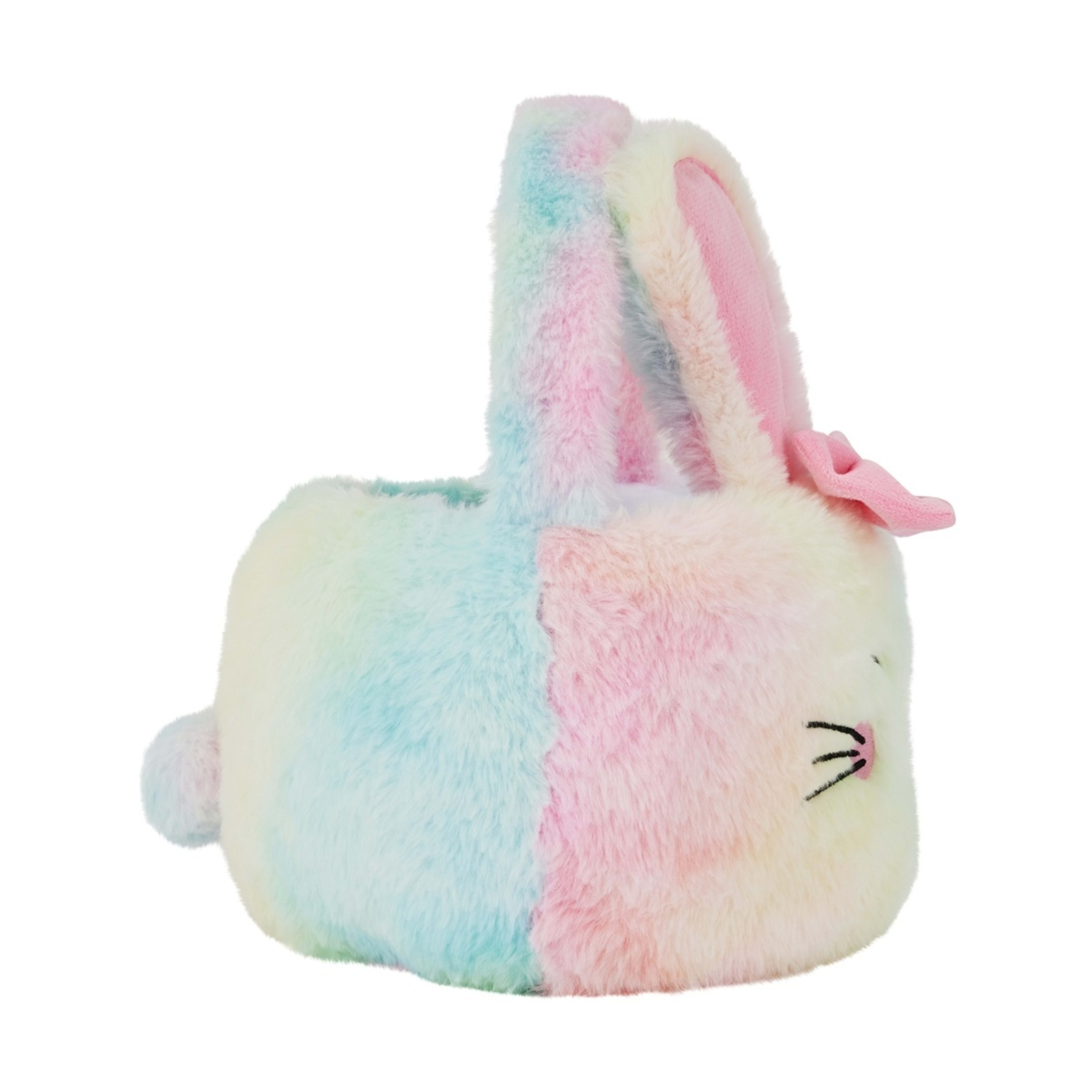 3 Rainbow Plush Bunny Basket, 3 of 5