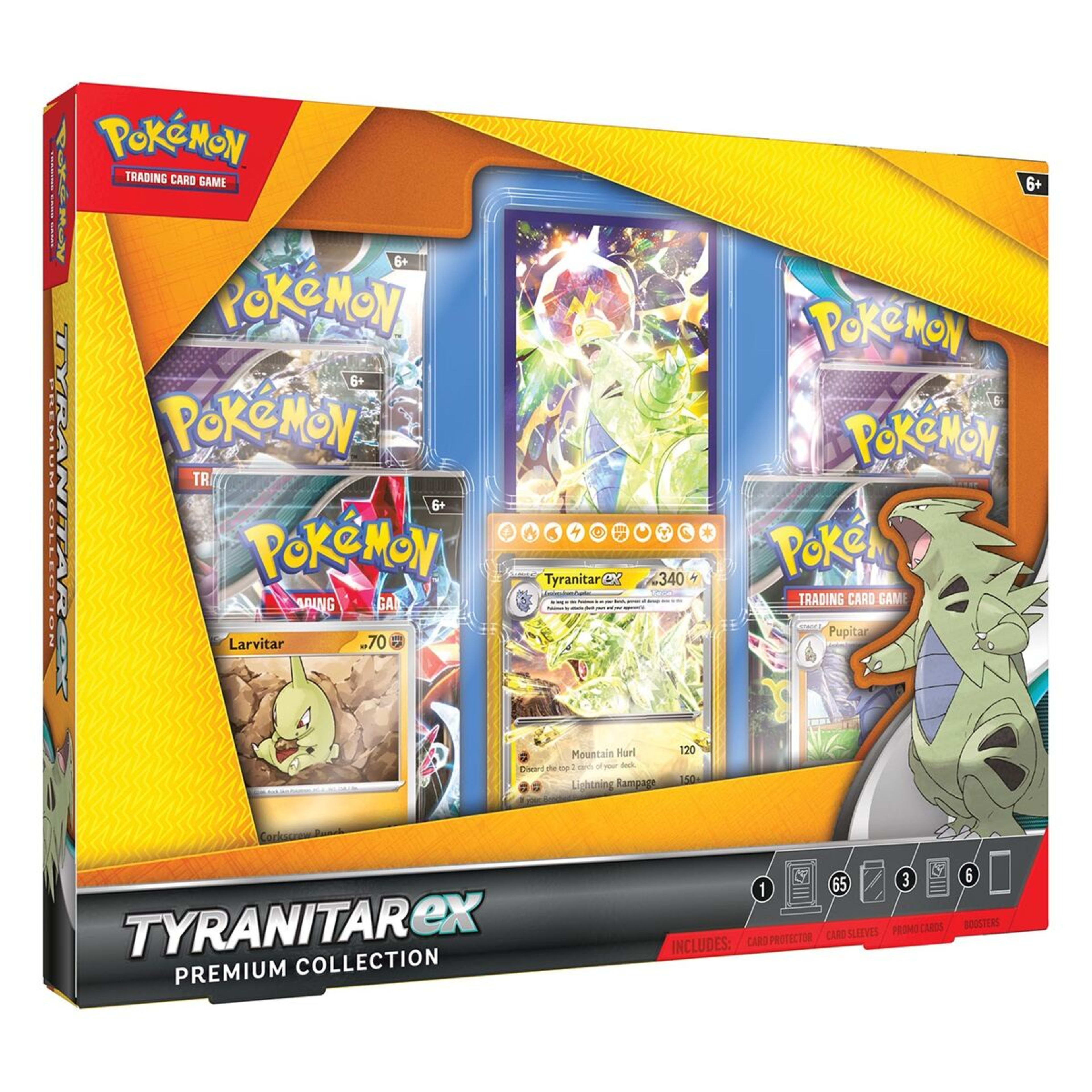 1 Pokemon Trading Card Game: Tyranitar ex Premium Collection, 1 of 5