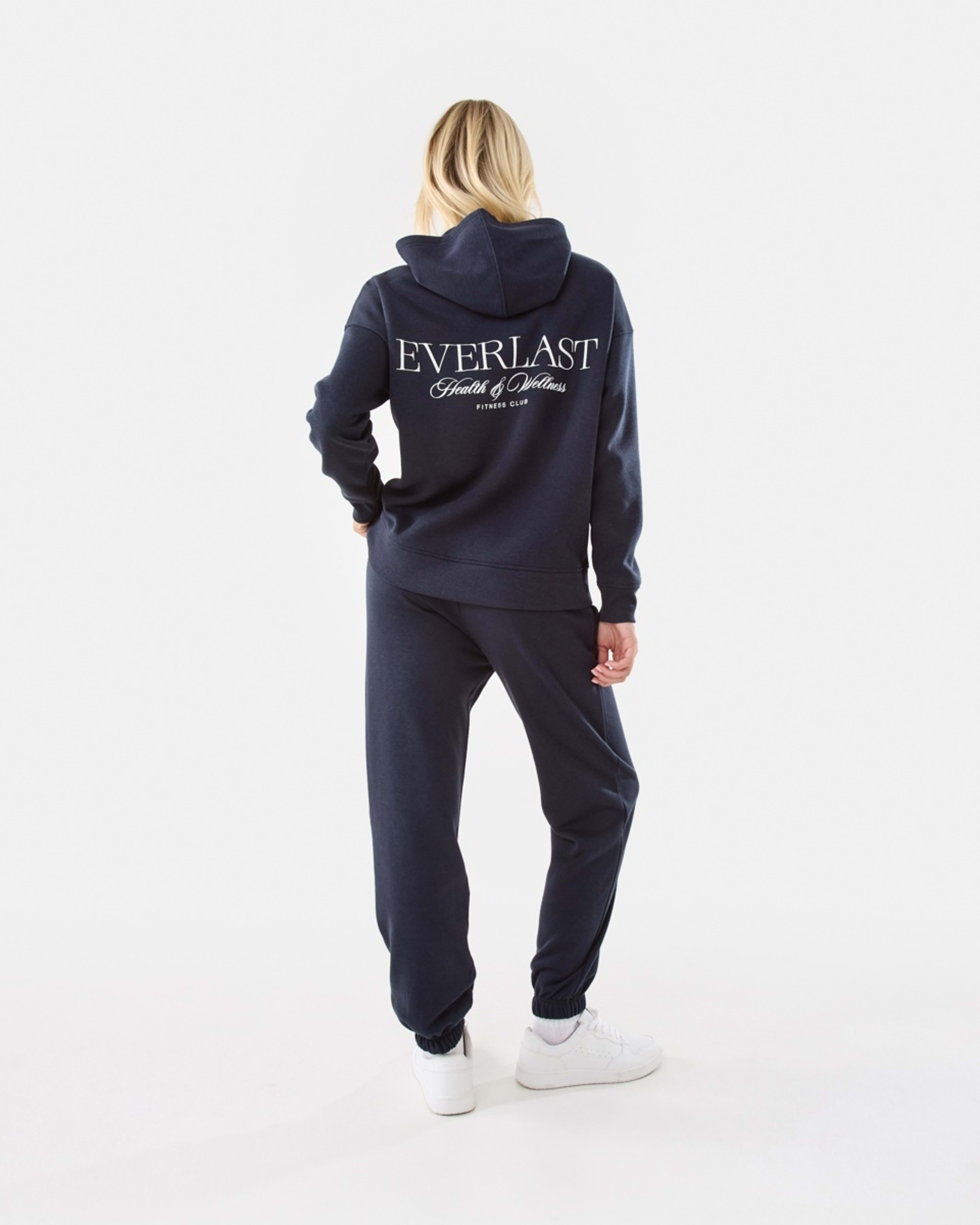 4 Everlast Womens Street Oversized Hoodie Washed Nvy, 4 of 8