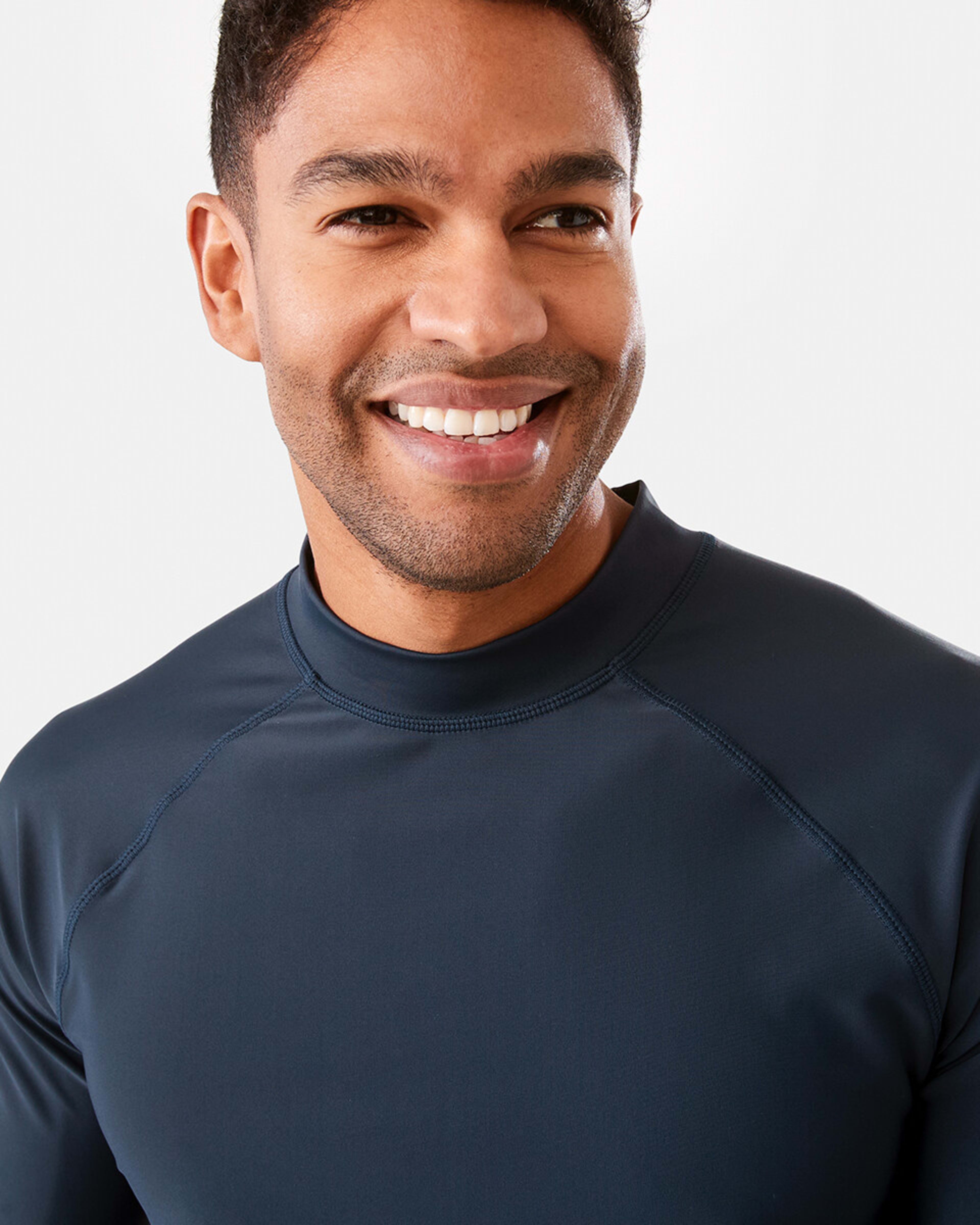 4 Short Sleeve Rash Vest Nvy Outspc, 4 of 6