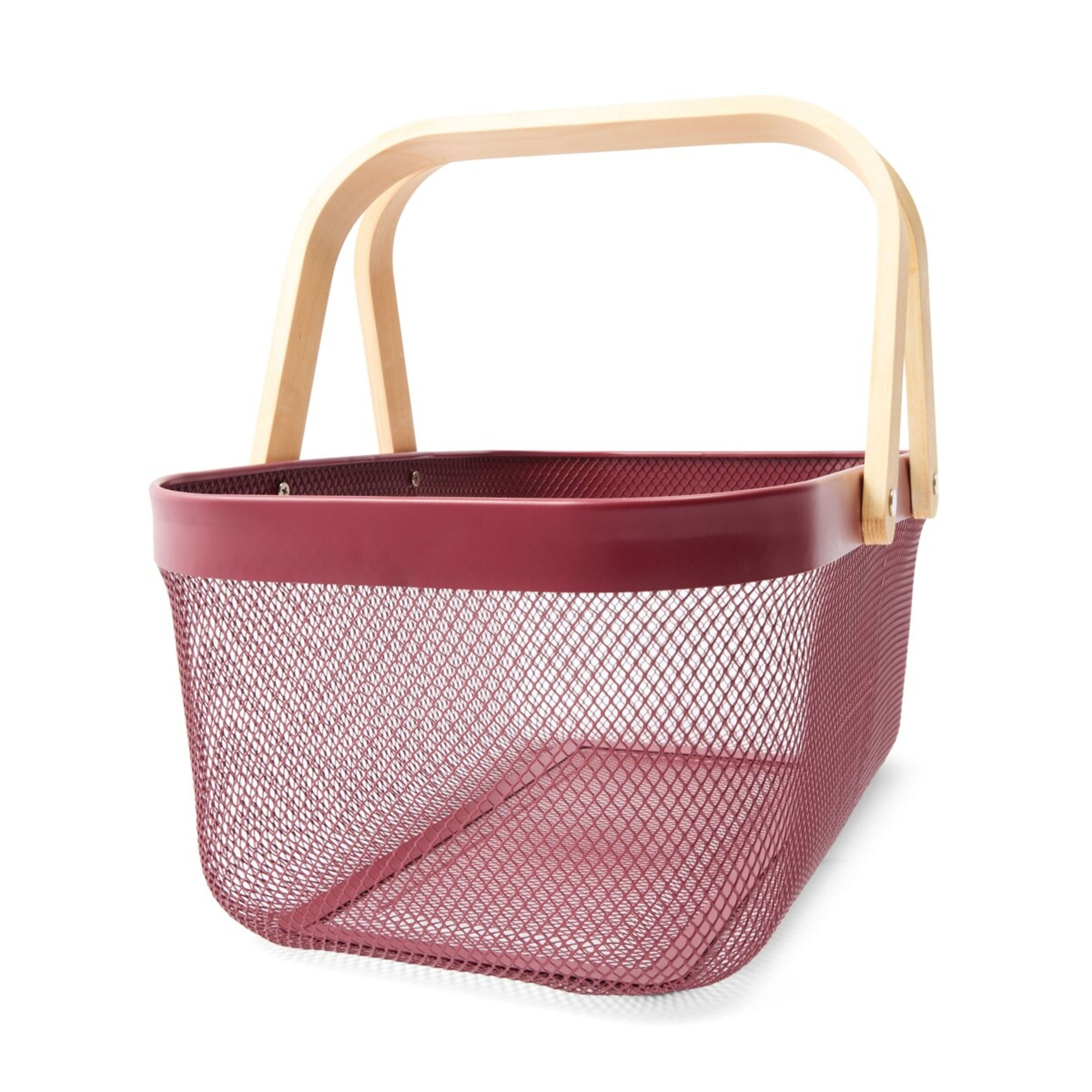 1 Mesh Basket - Large, Red