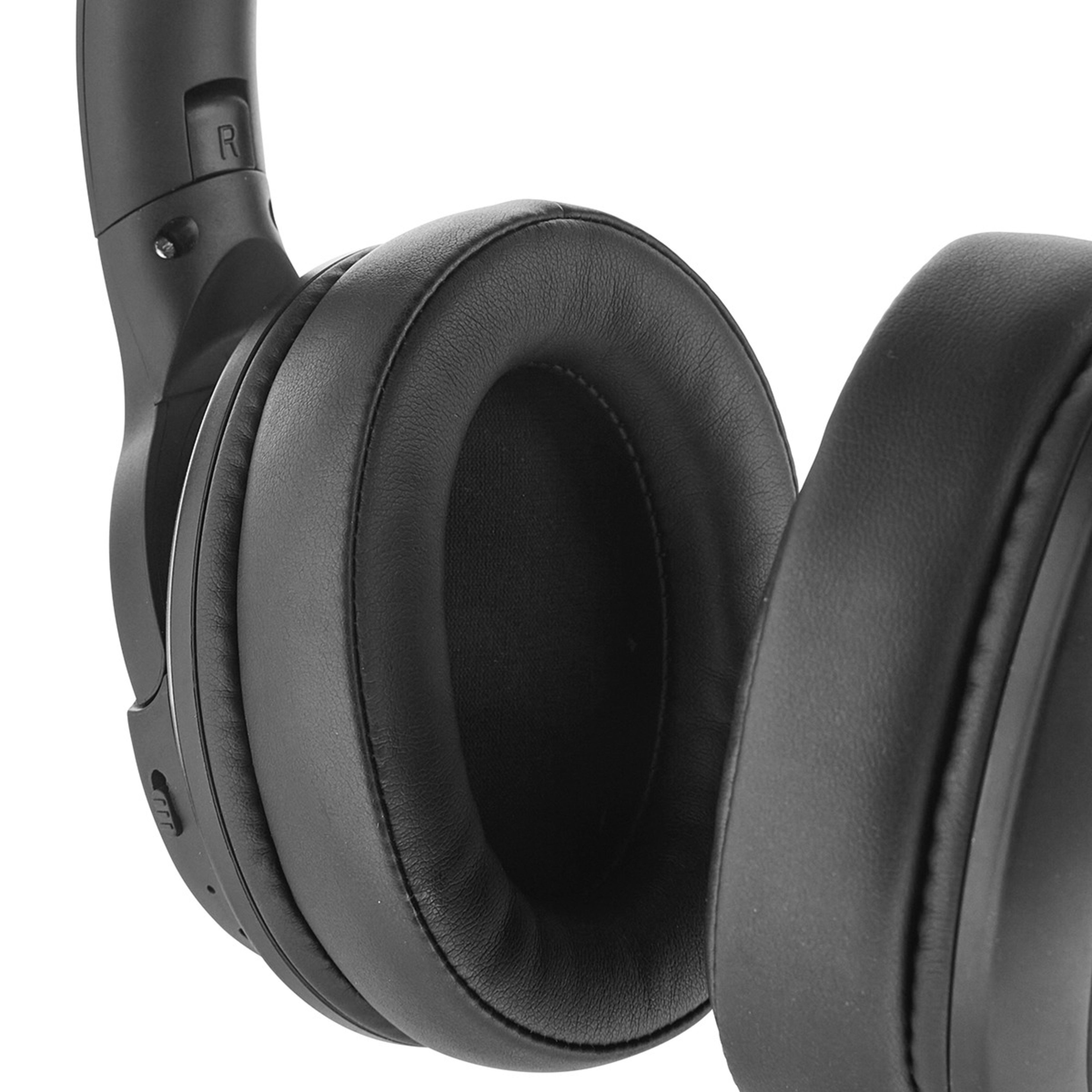 Bluetooth OverEar Headphones with Noise Cancelling Black Kmart