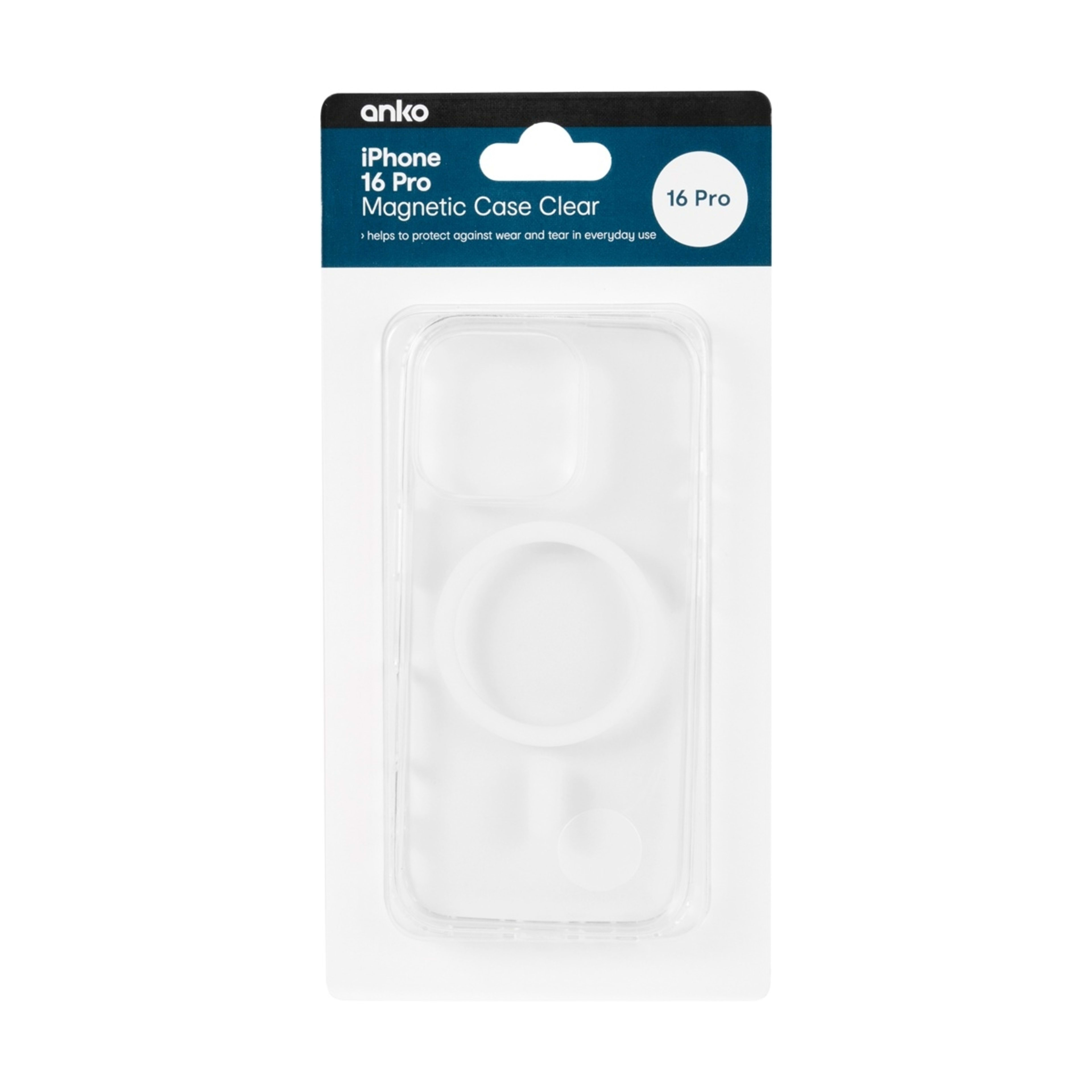 6 iPhone 16 Pro Magnetic Case - Clear, 6 of 6