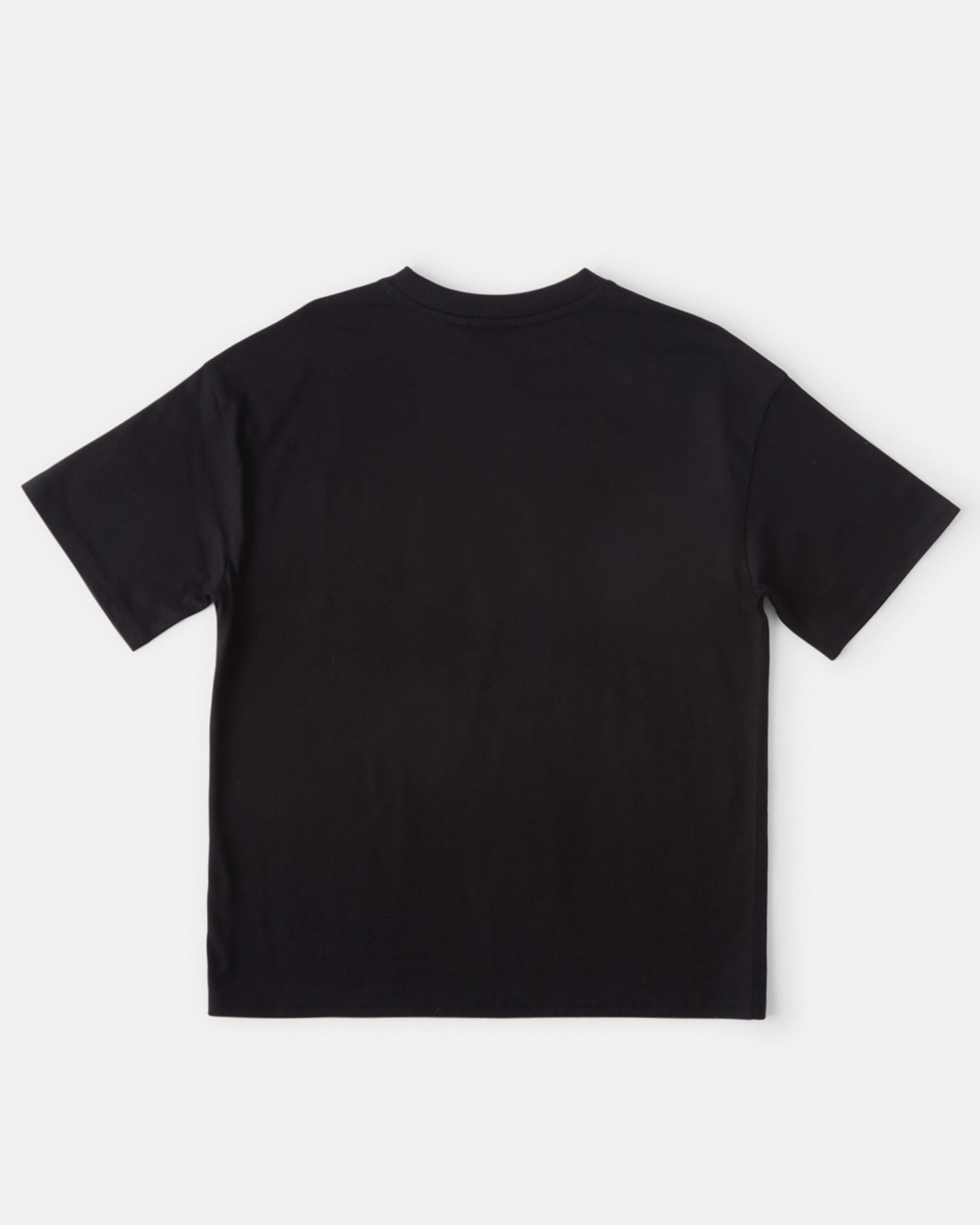 9 Short Sleeve Oversized T-shirt Black, 9 of 9