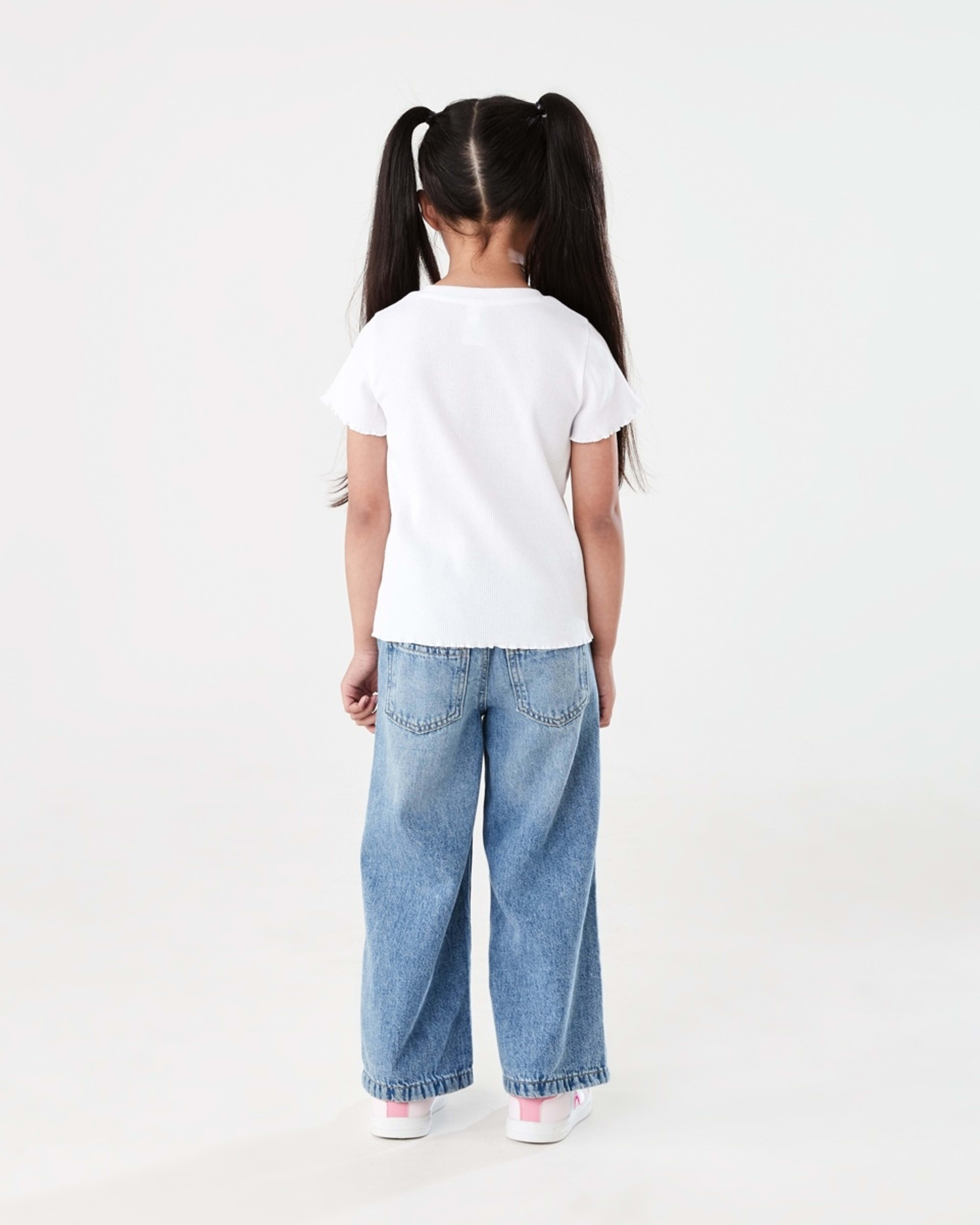 7 Short Sleeve Rib T-shirt WHITE, 7 of 7