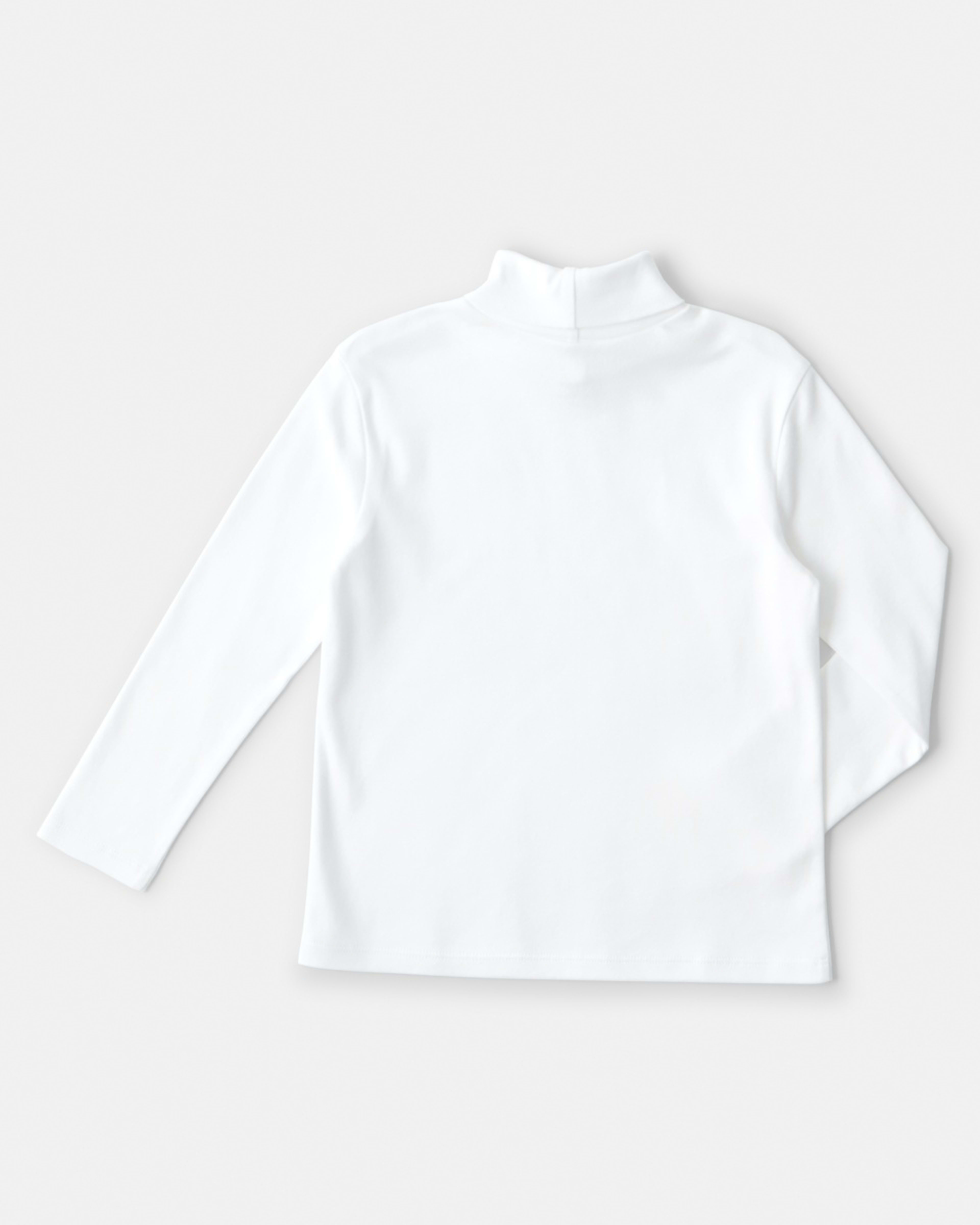 8 Long Sleeve Skivvy Top White, 8 of 8