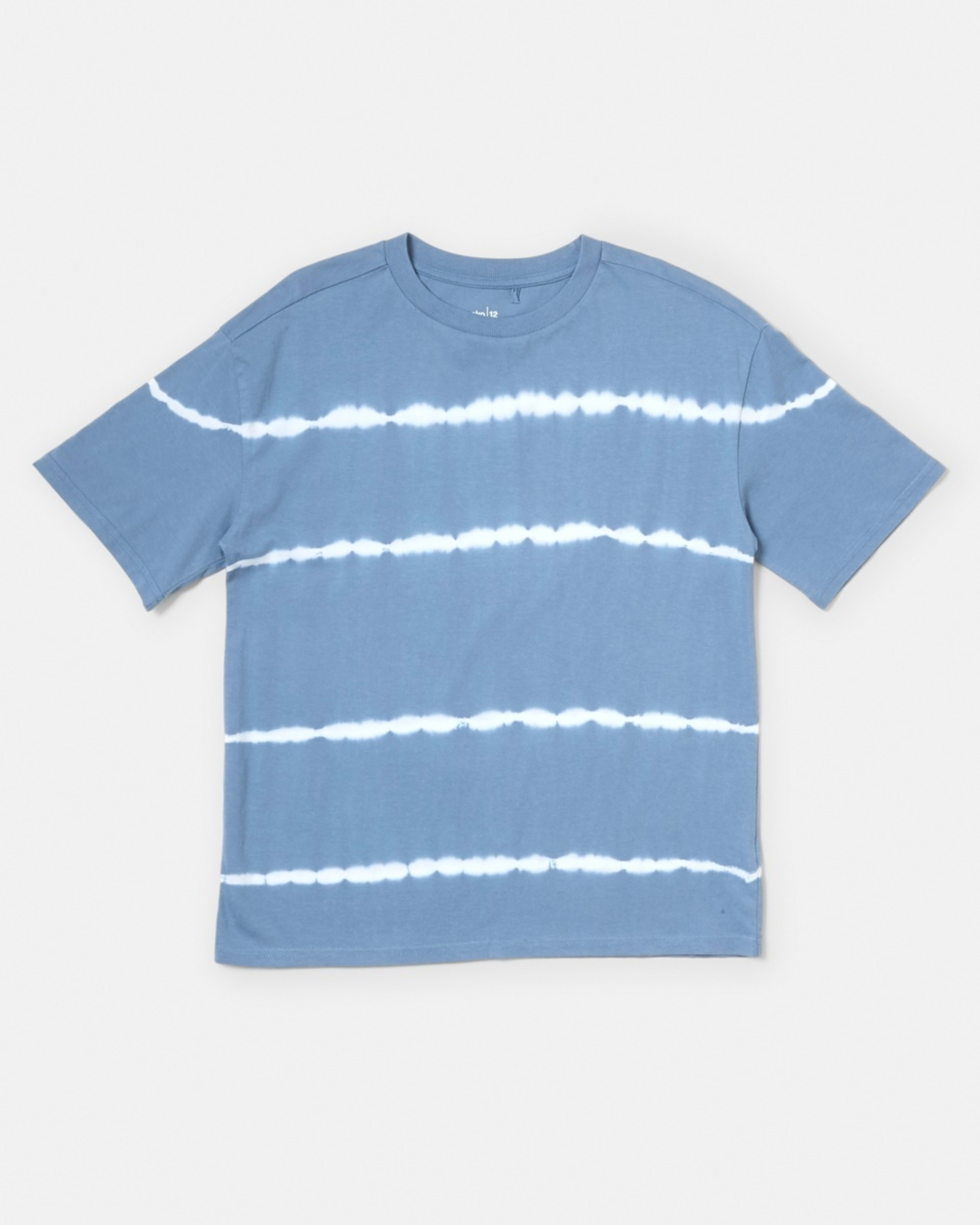 7 Short Sleeve Oversized Graphic T-shirt Steel Blue, 7 of 8