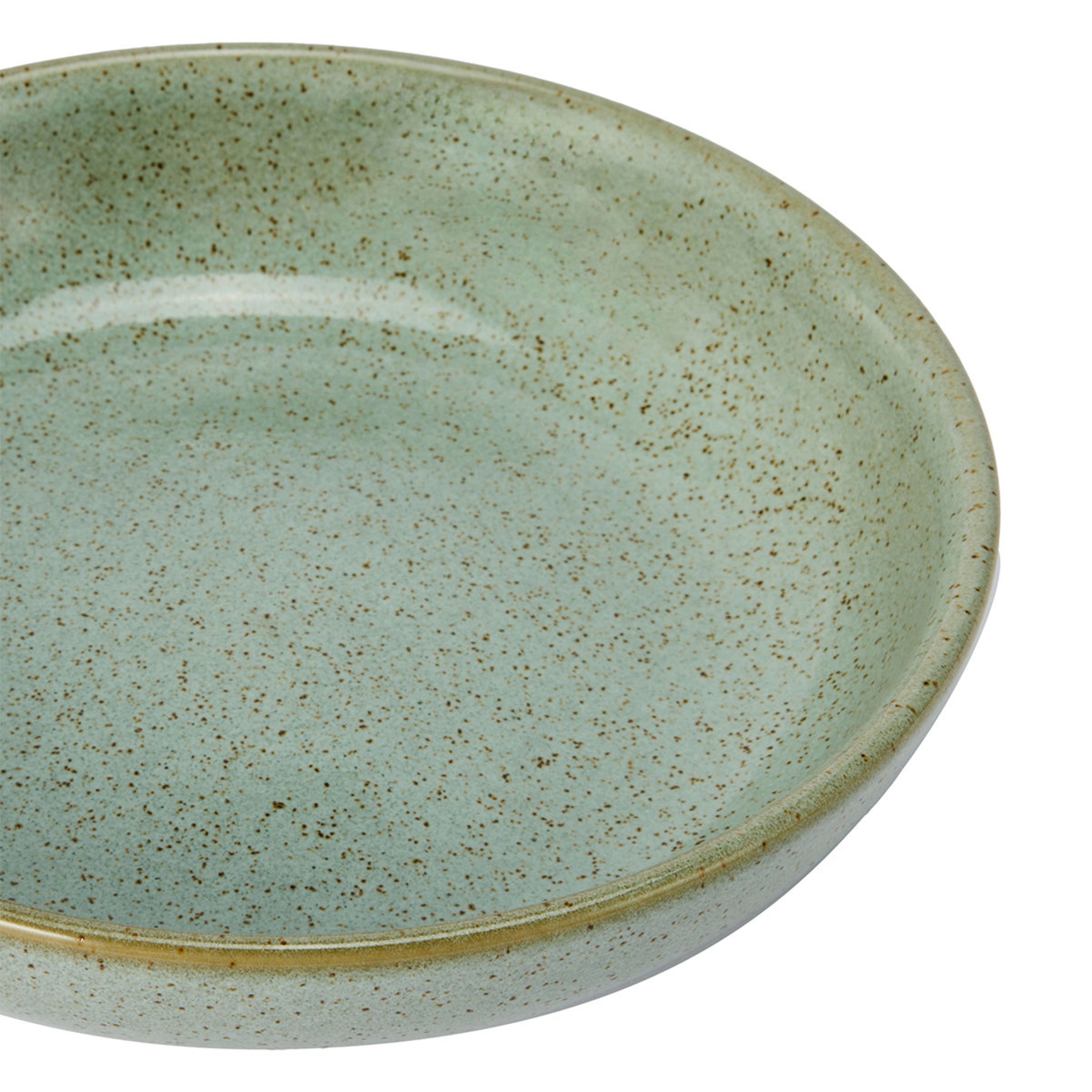 3 Green Glazed Large Bowl, 3 of 6