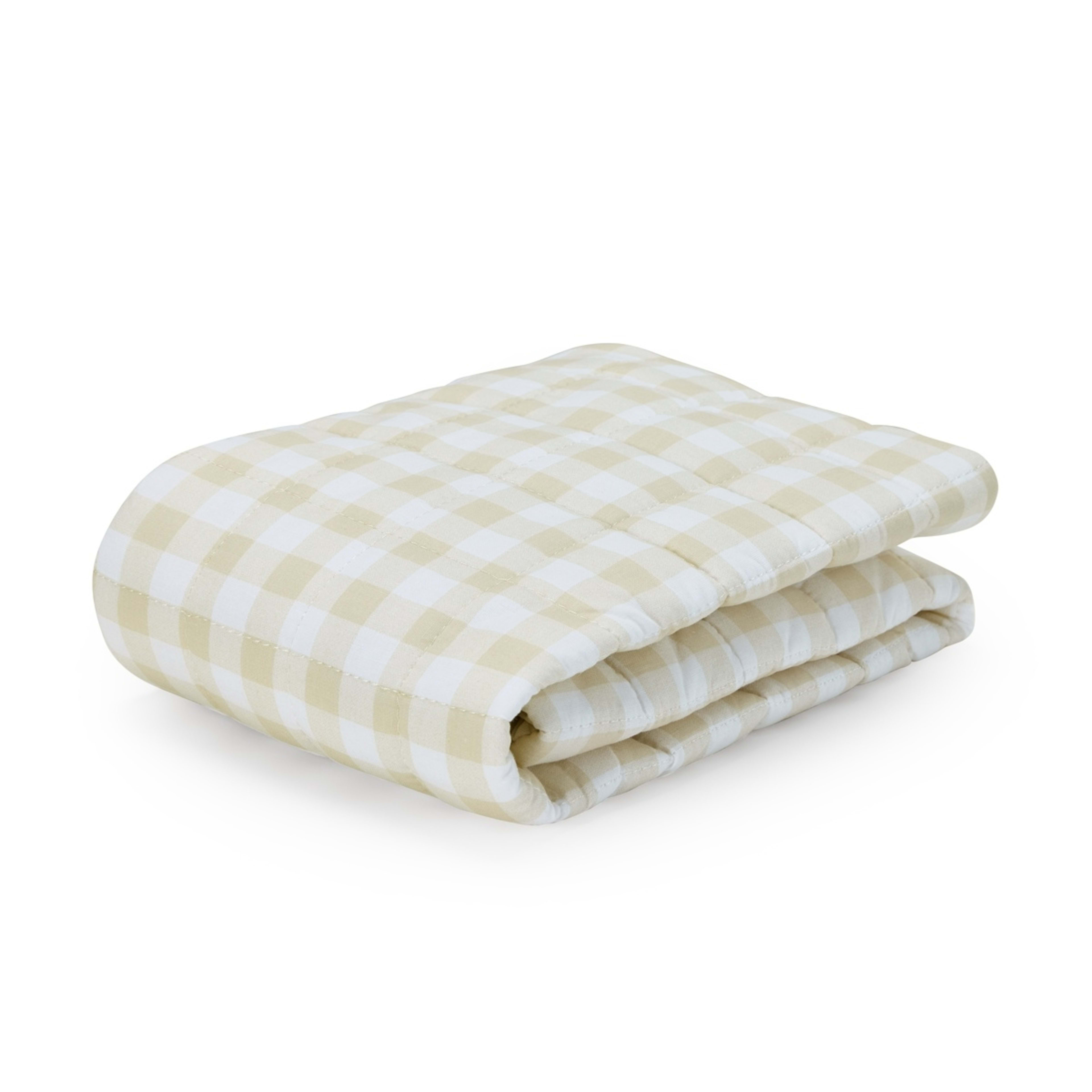 2 Fitted Change Mat Cover - Gingham, 2 of 5