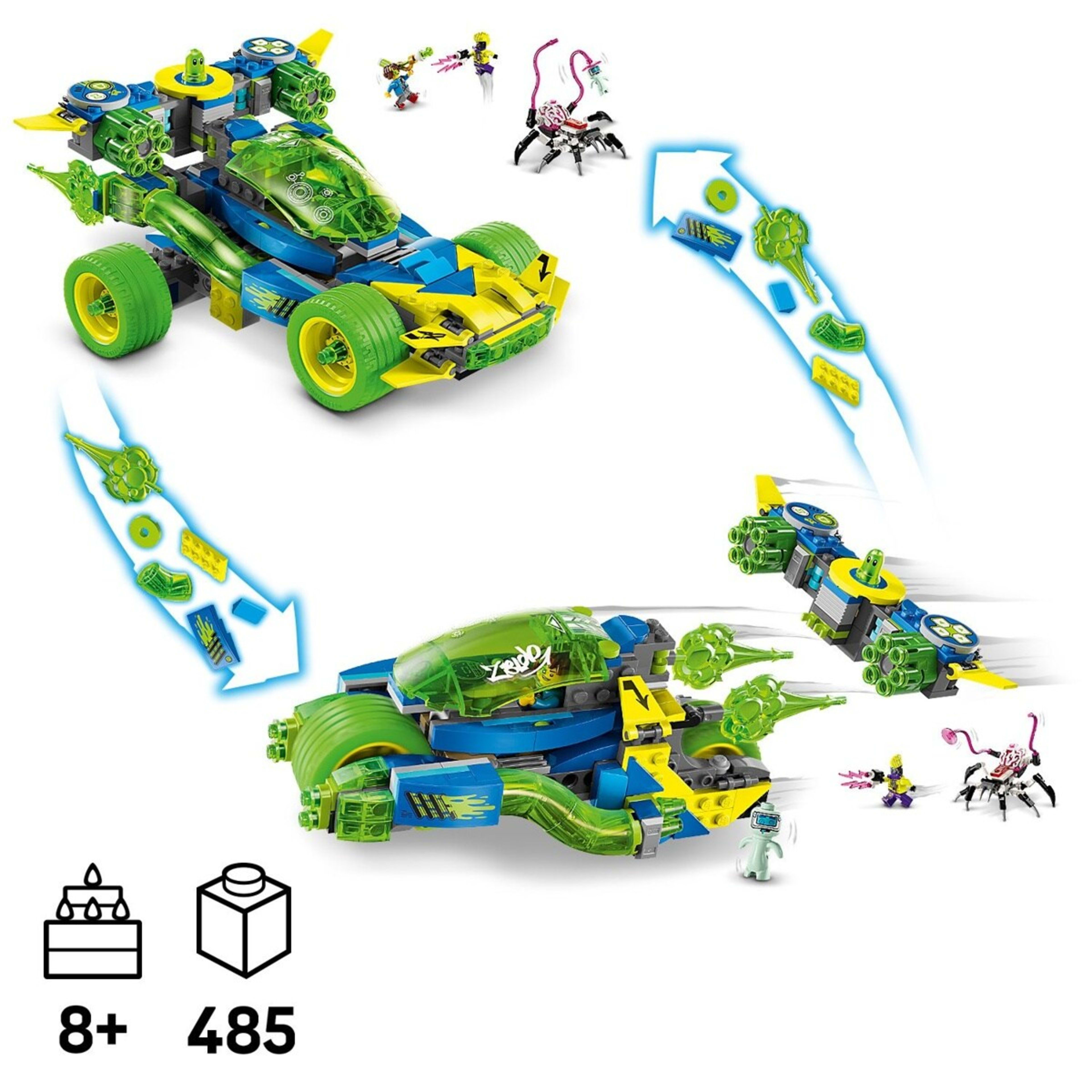 4 LEGO DREAMZzz Mateo and the Z-Blob Action Race Car 71491, 4 of 10