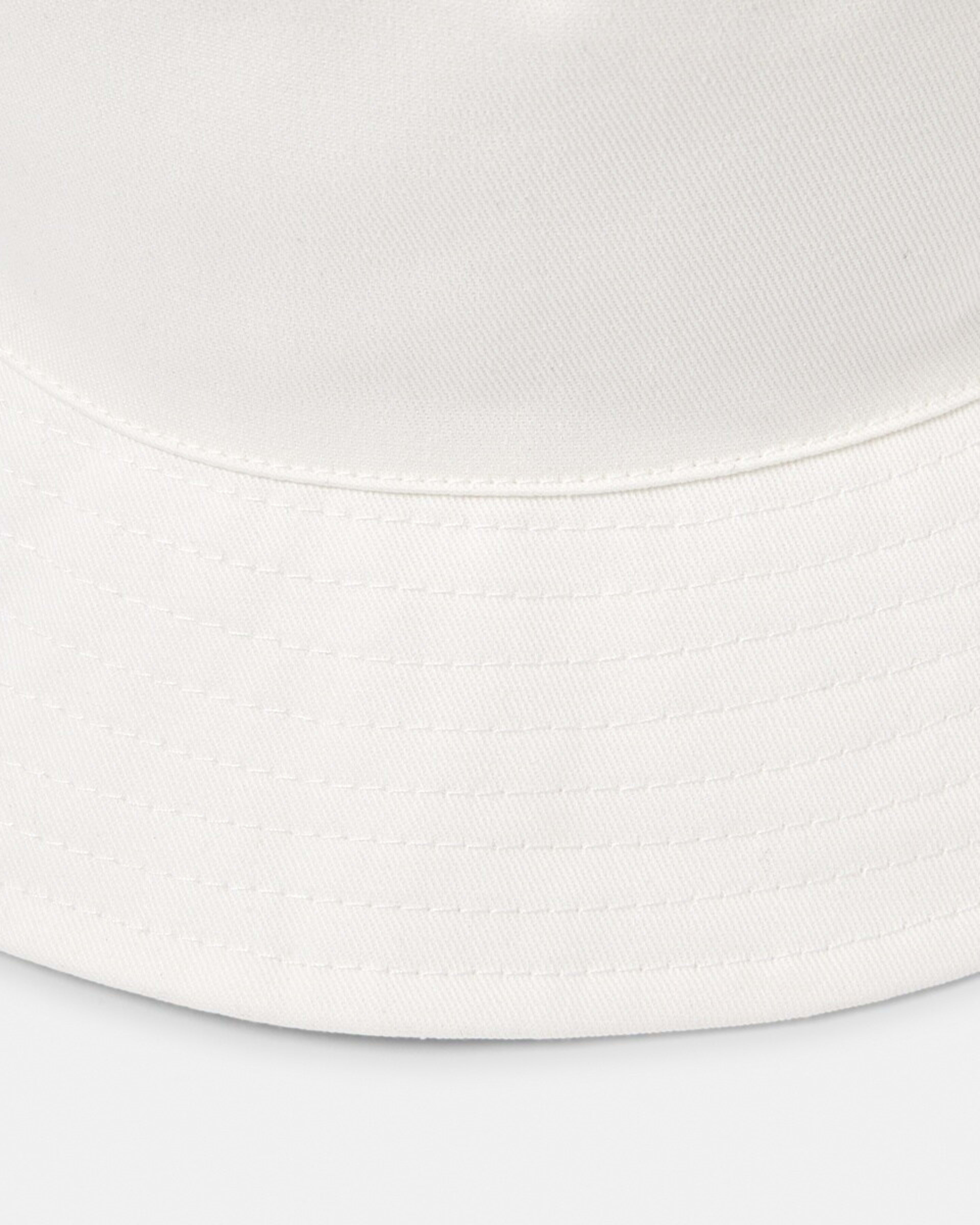 2 Cotton Twill Bucket Hat WHITE, 2 of 2