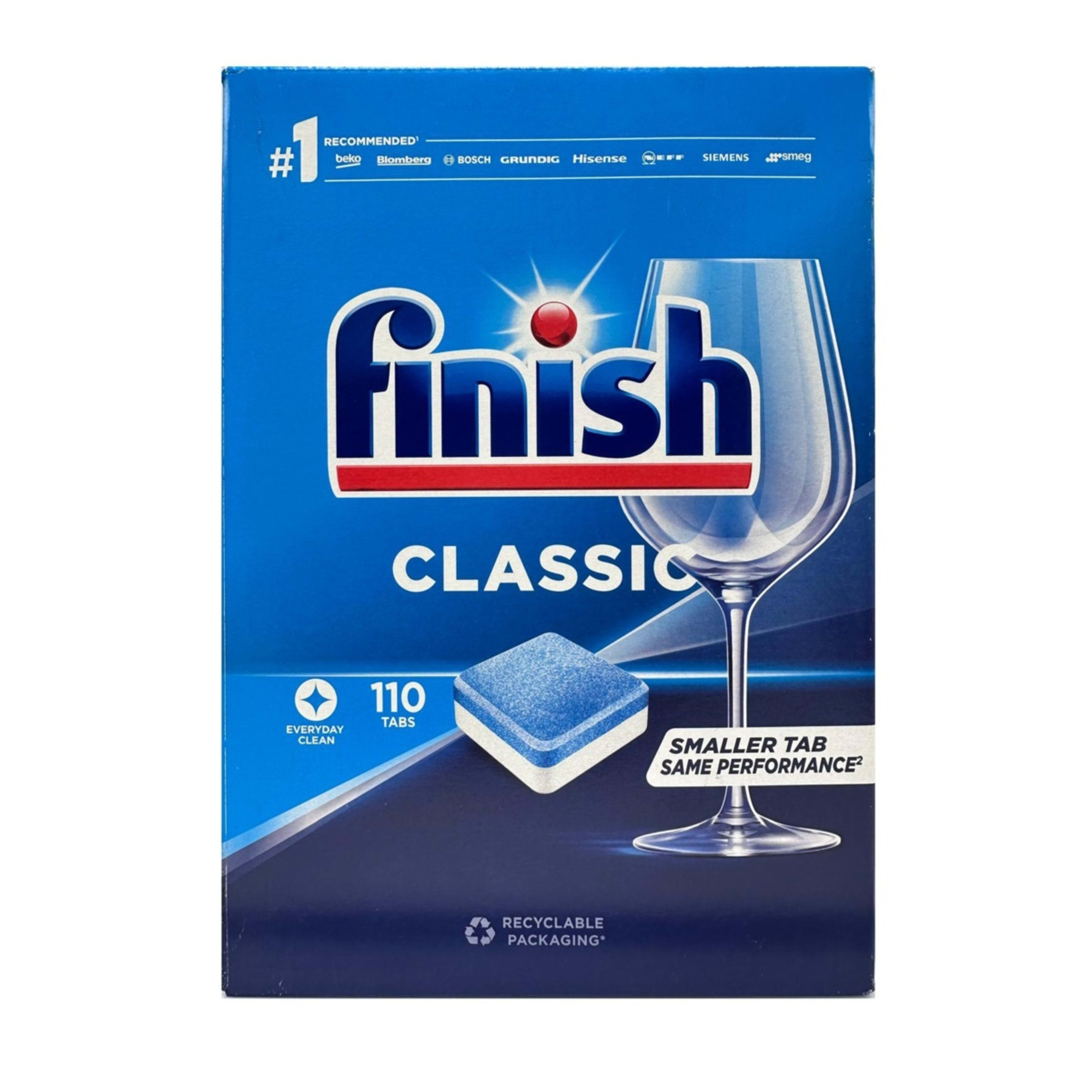 1 110 Pack Finish Dishwashing Tablets