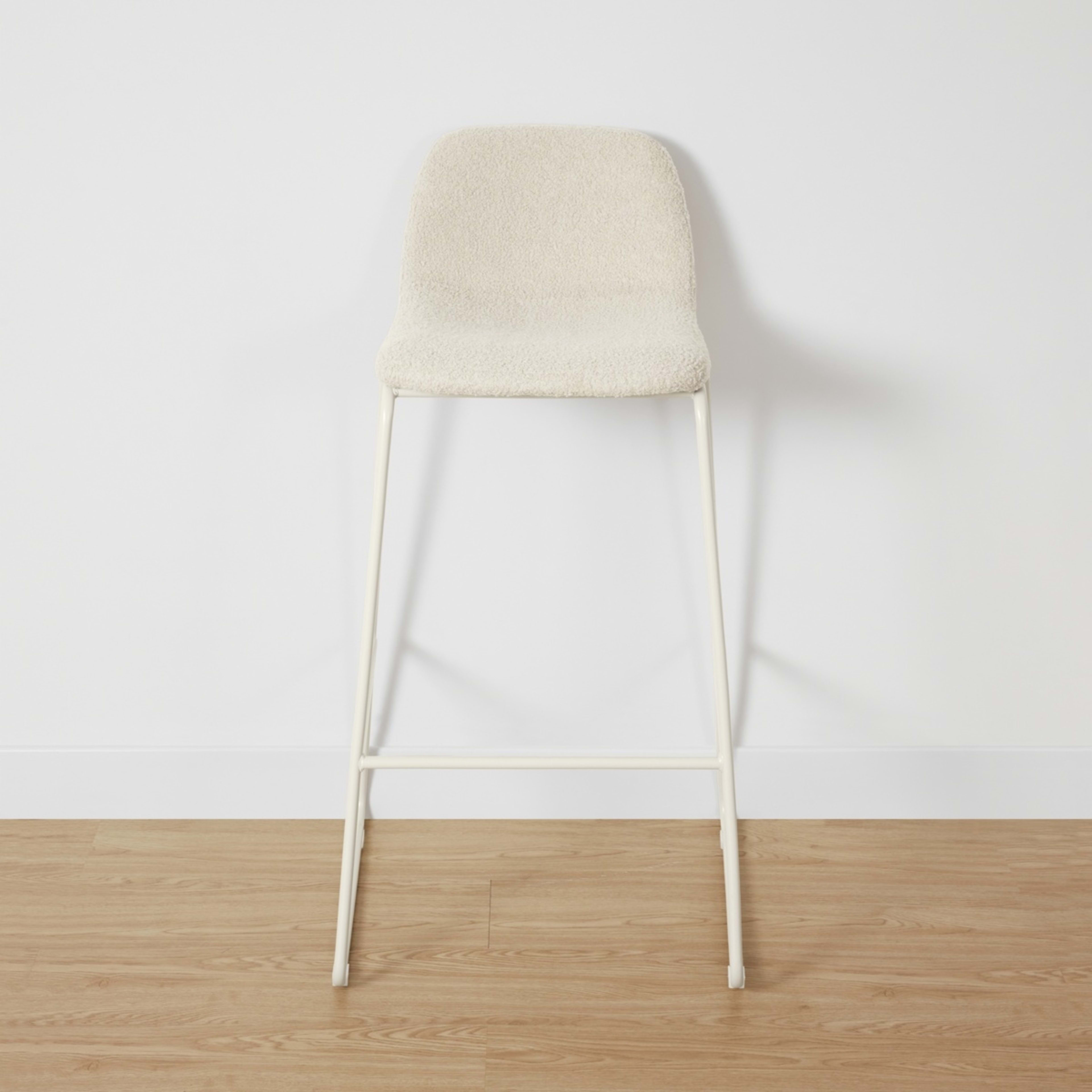 2 Finn Bar Stool Boucle, 2 of 8