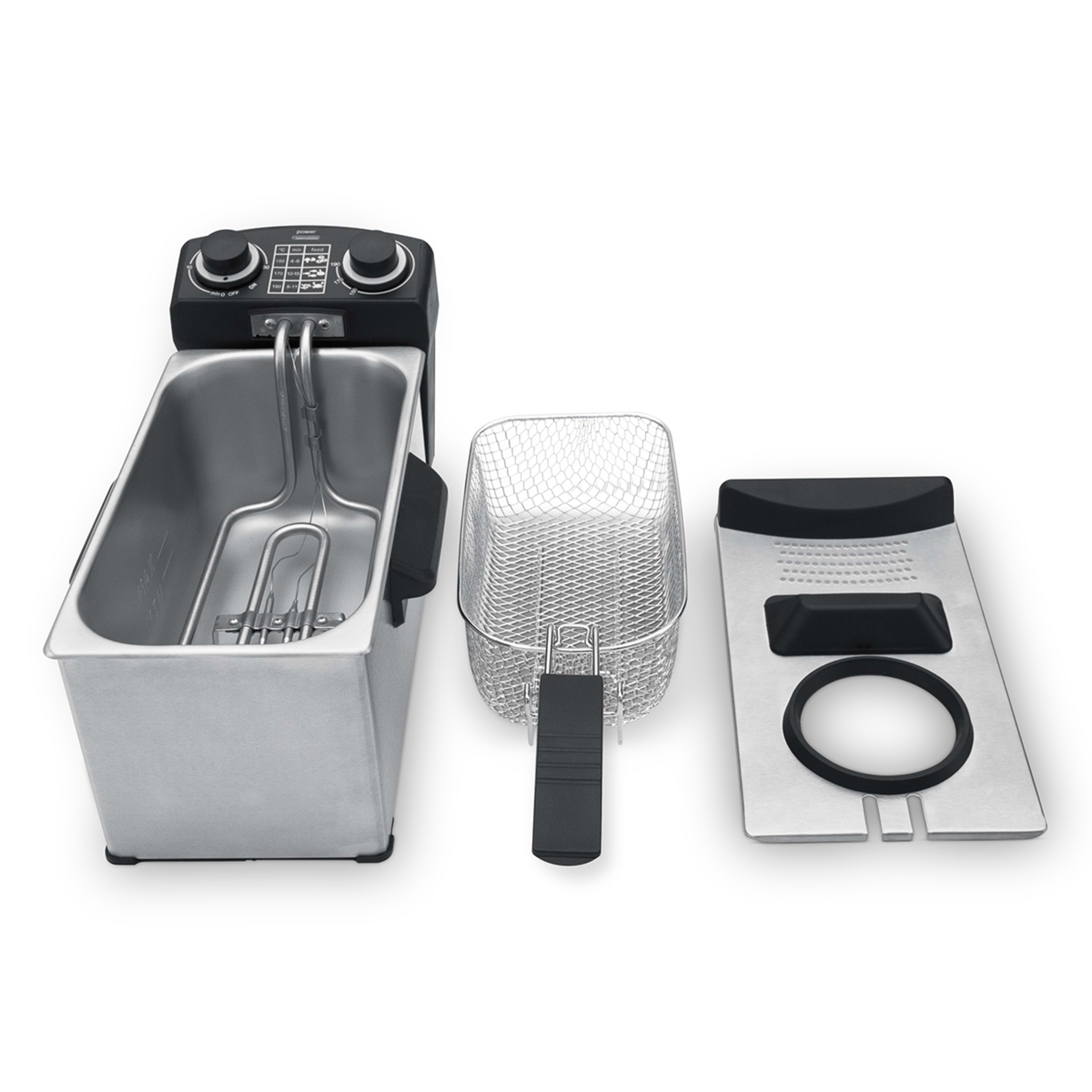 3L Deep Fryer with Timer - Kmart