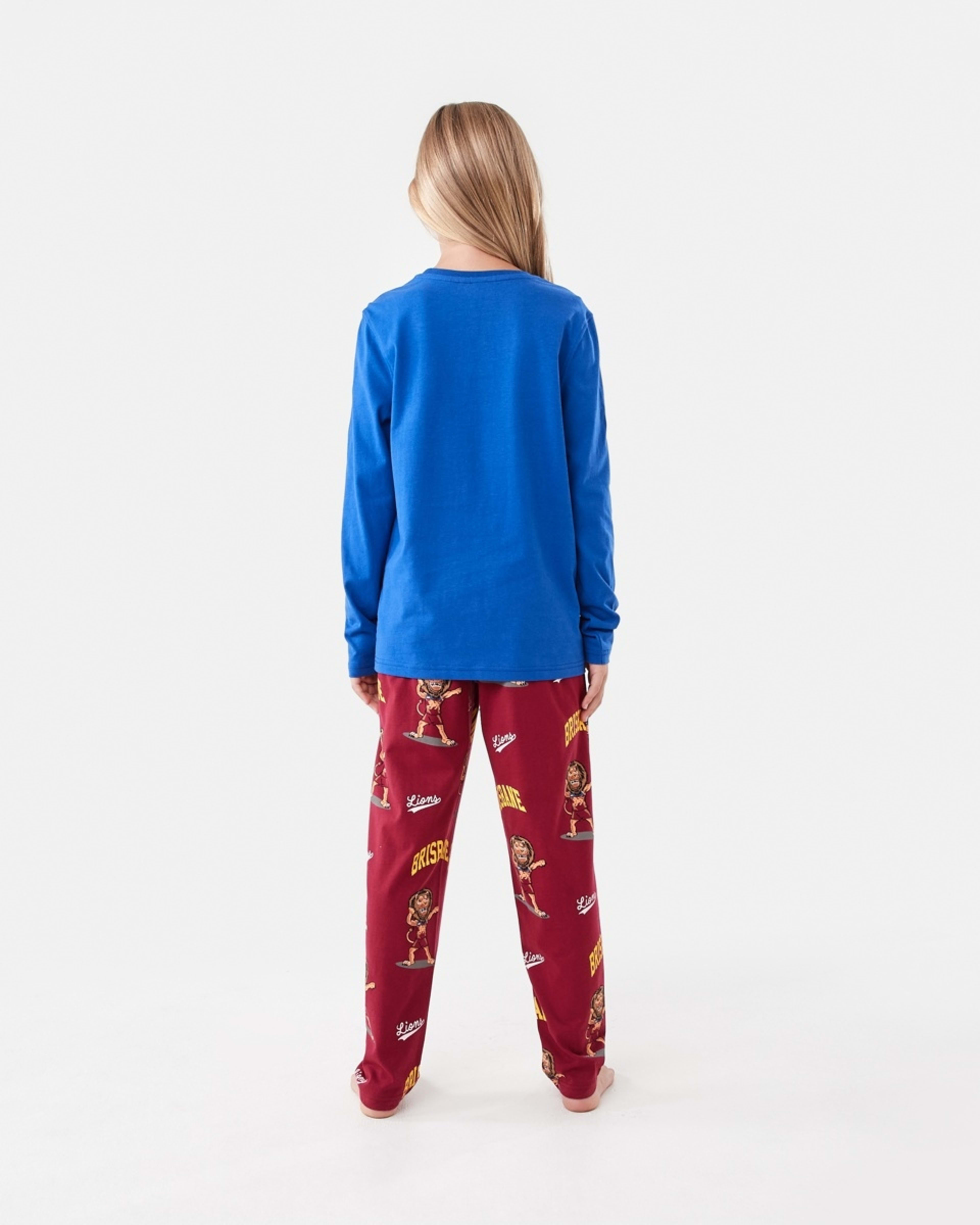 2 Official AFL Kids Pyjama Set Brisbane, 2 of 9