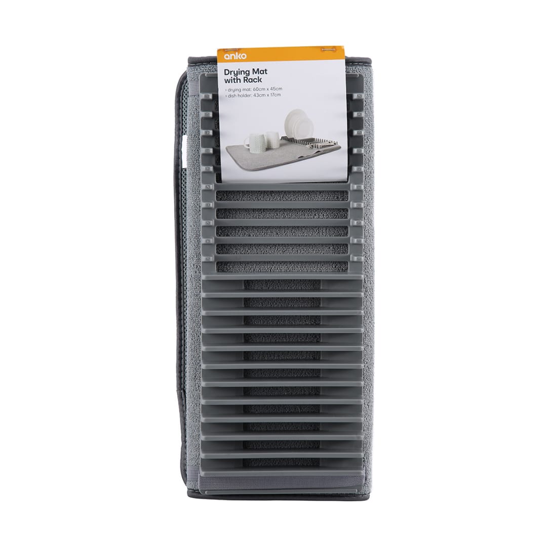 Drying Mat with Rack Kmart