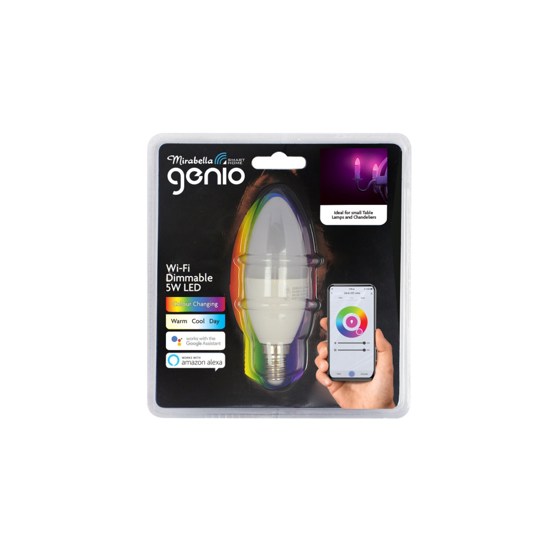 Mirabella Genio Smart Home WiFi Dimmable 5W LED Light Kmart