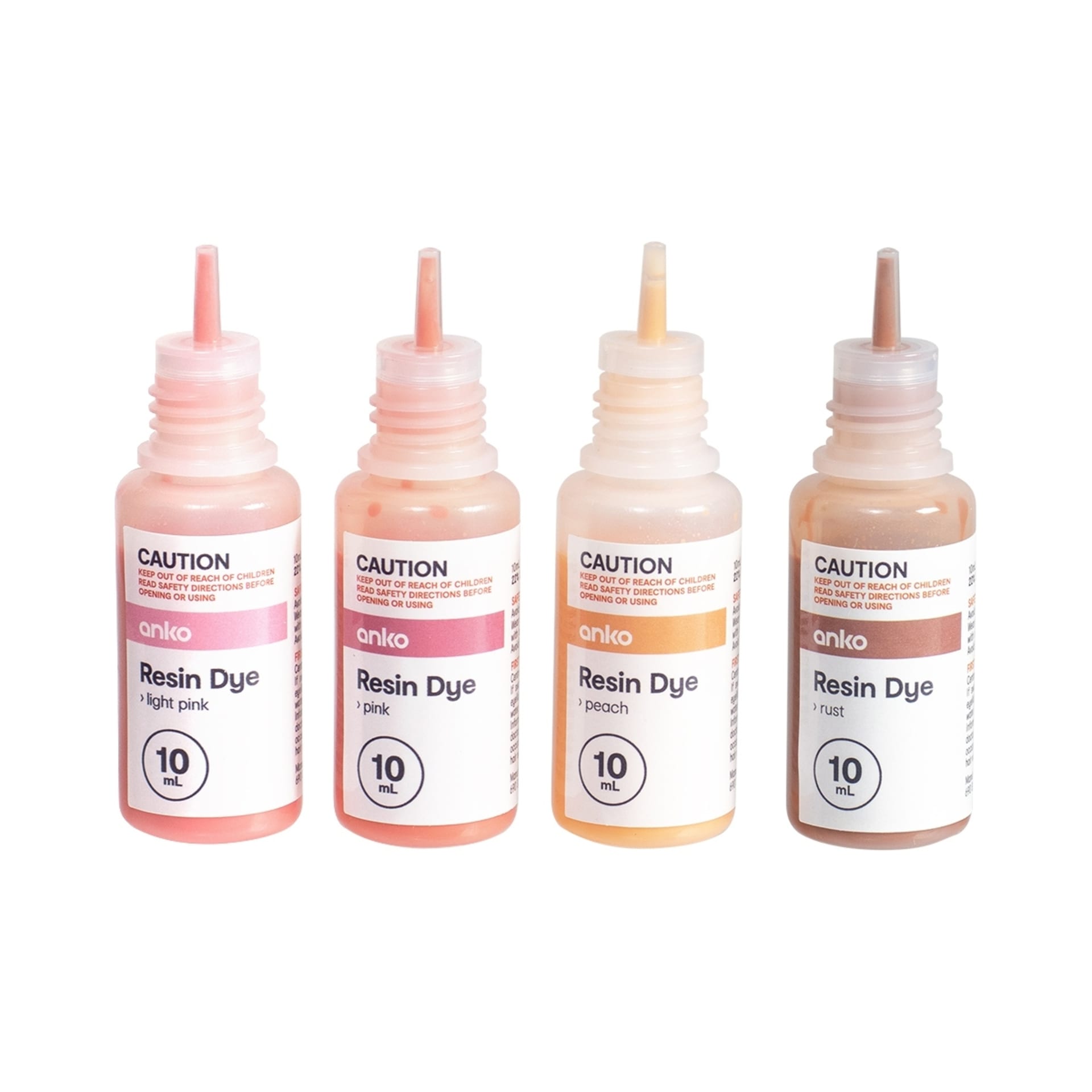 4 Pack Resin Dye Warm Kmart