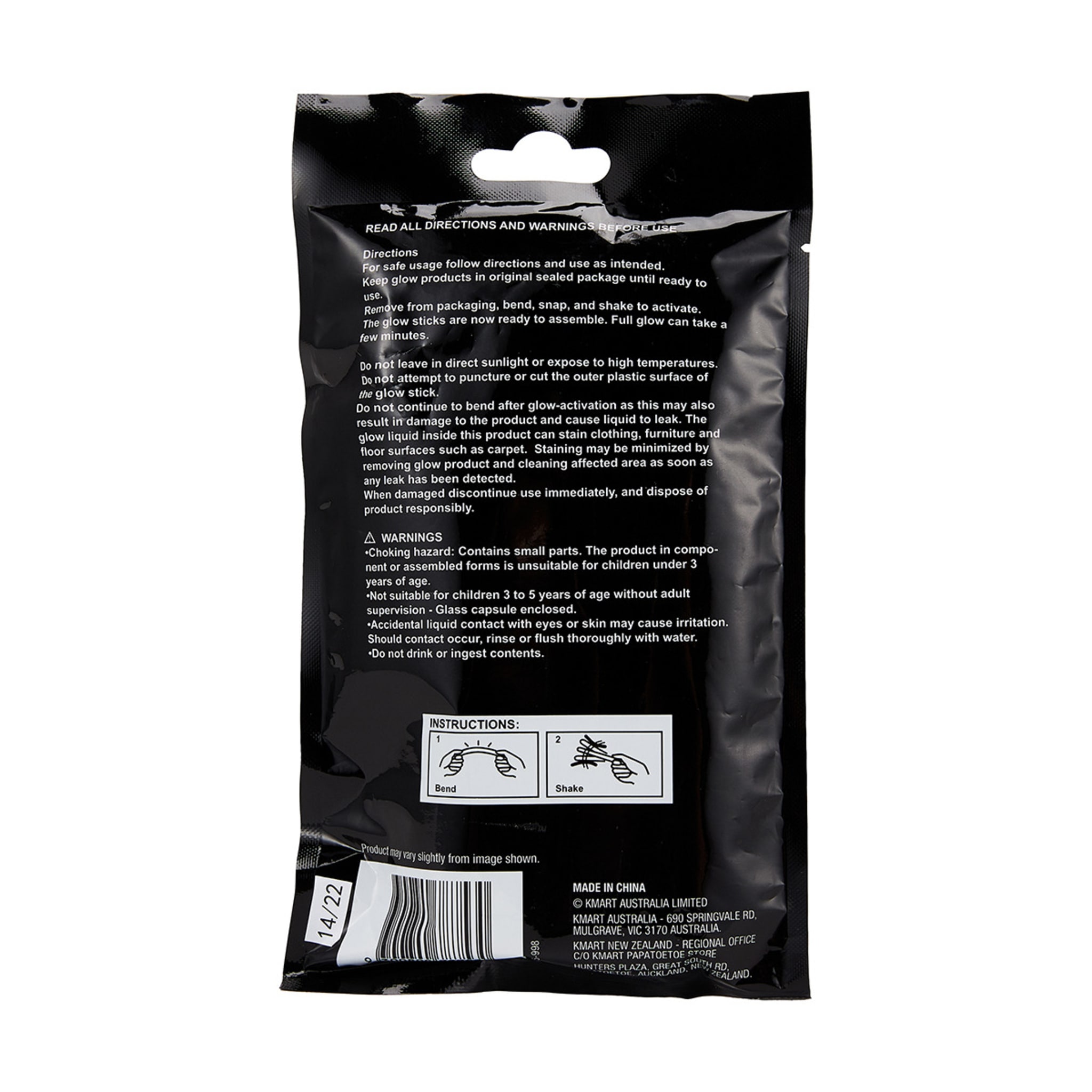 8 Pack Glow Sticks Kmart